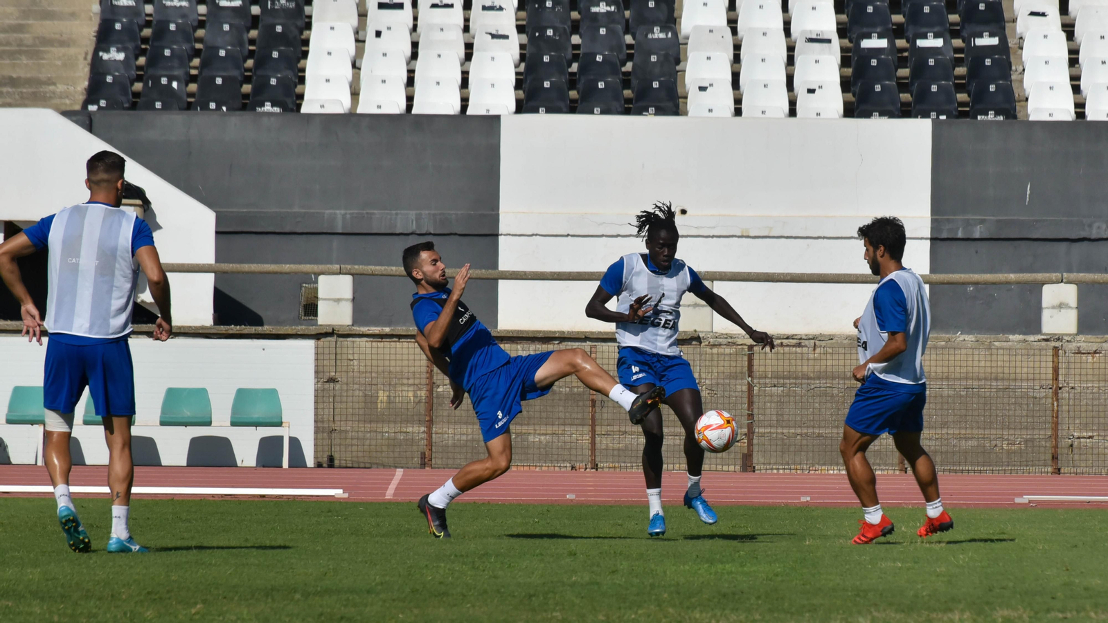 Las fotos del entranamiento de La Balona