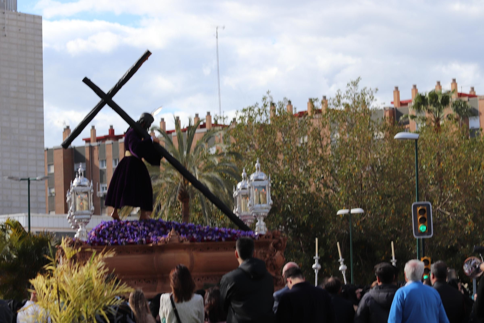 Mediadora en el Miércoles Santo en Málaga, en fotos