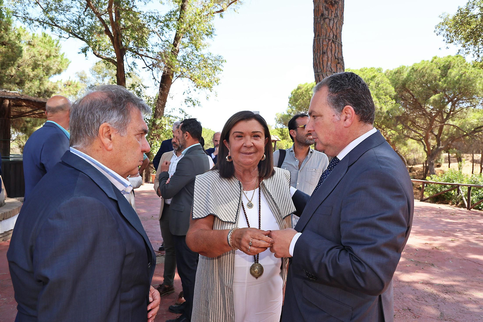 Imágenes de los invitados al acto de entrega del VI Premio Reconocimiento Andaluz a Carolina Marín