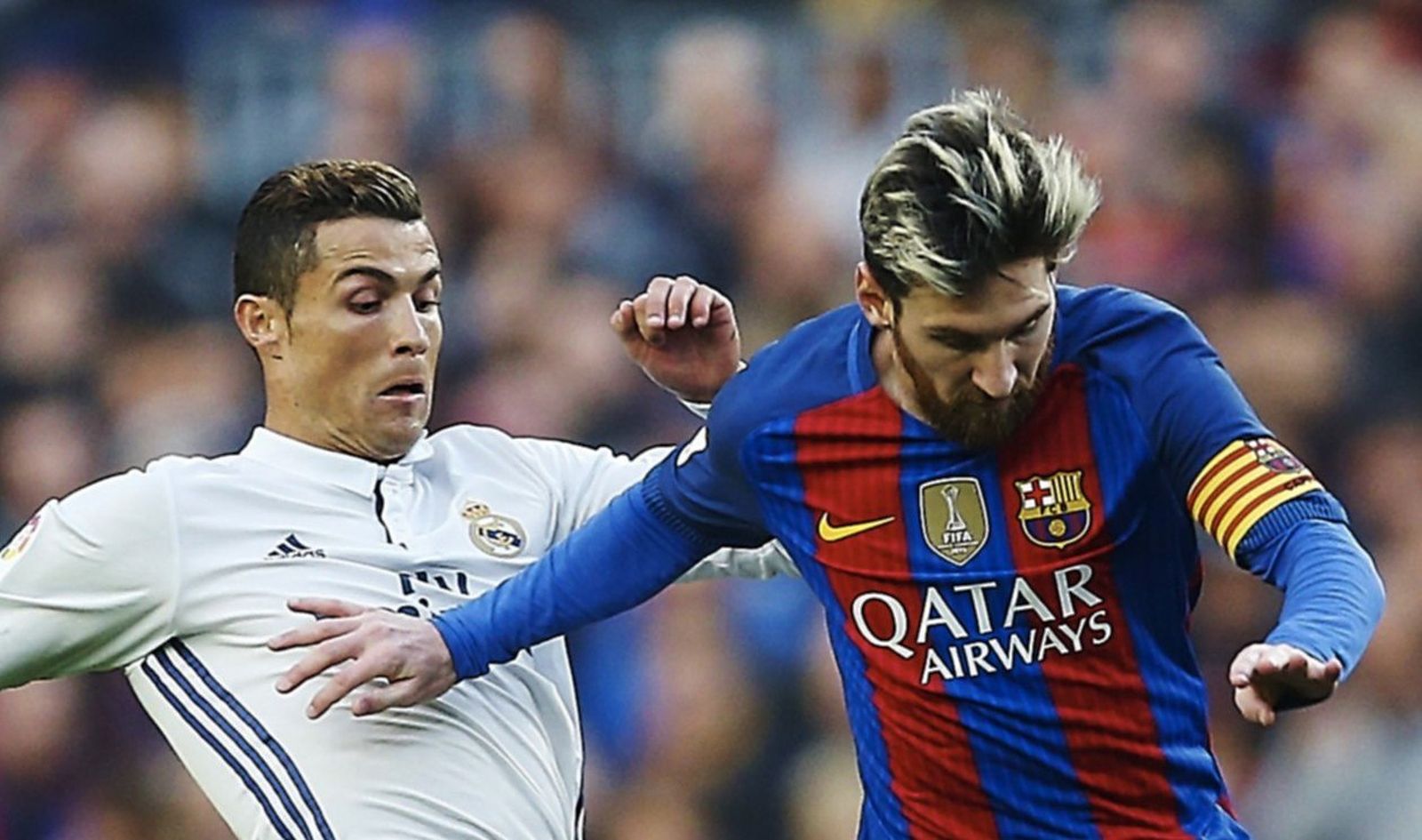 Cristiano Ronaldo y Messi.