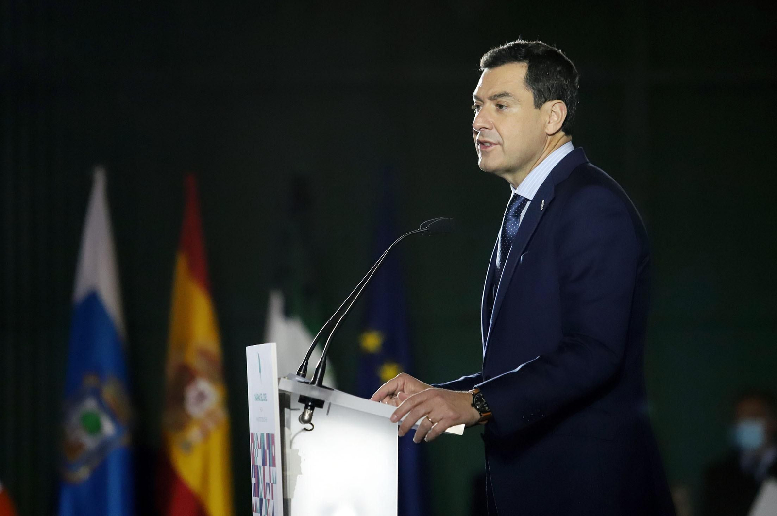 Imágenes del acto de inicio de las obras de la Marina Deportiva del Puerto de Huelva