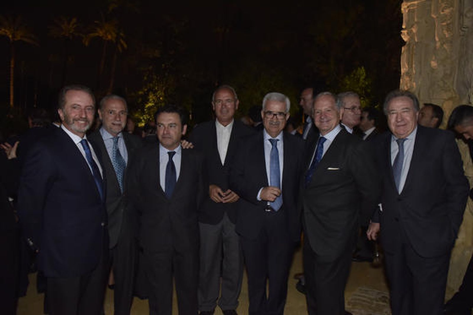 Rodrigo Charlo, Leonardo Rodríguez de la Borbolla, Luis Bolaños, Francisco Casero, Manuel Jiménez Barrios, José Gandía y Manuel Muñoz.

Foto: Juan Carlos V?uez / Victoria Hidalgo