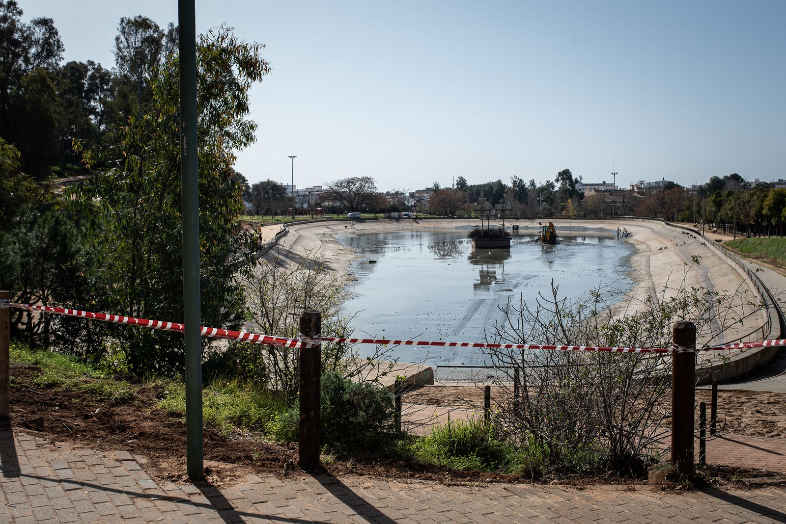 Actuaciones de mejora en el Parque Moret, en imágenes