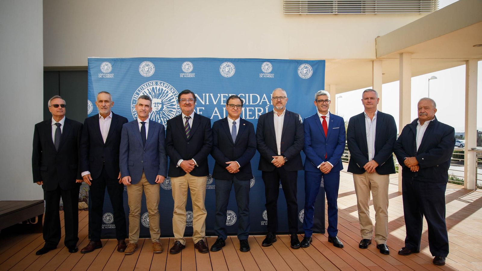 Foto de familia de la Cátedra Primaflor-UAL.