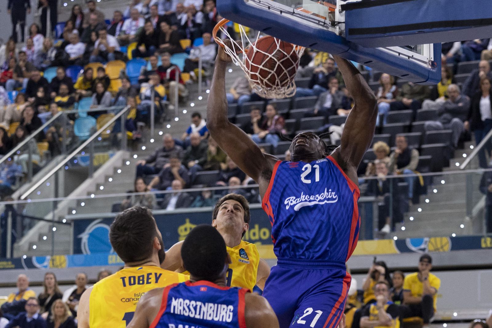 Homesley mantiene vivo al Gran Canaria en Eurocup