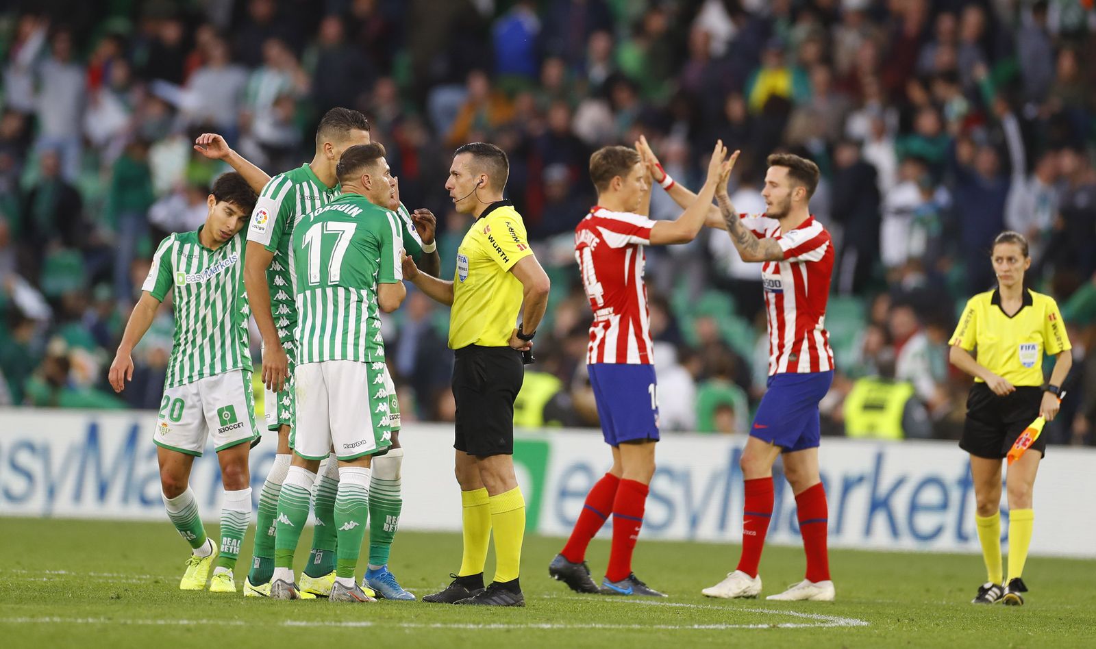 Las imágenes del Betis-atlético de Madrid