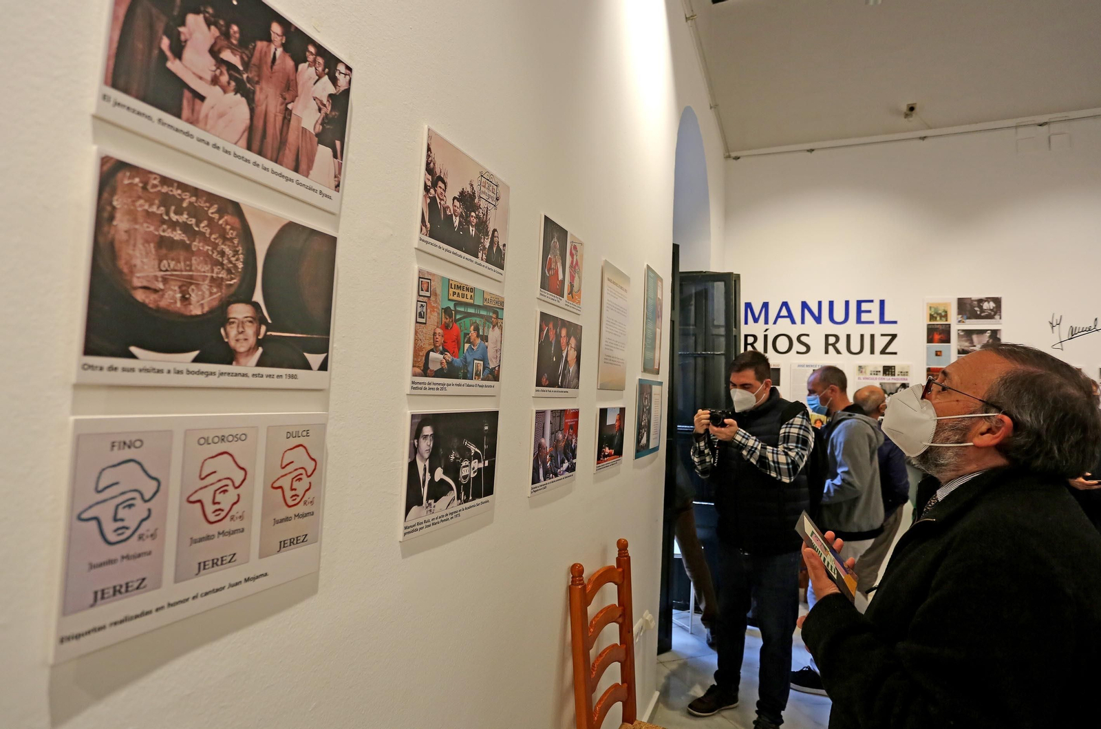Exposición sobre Manuel Ríos Ruiz en  el Centro Andaluz del Flamenco