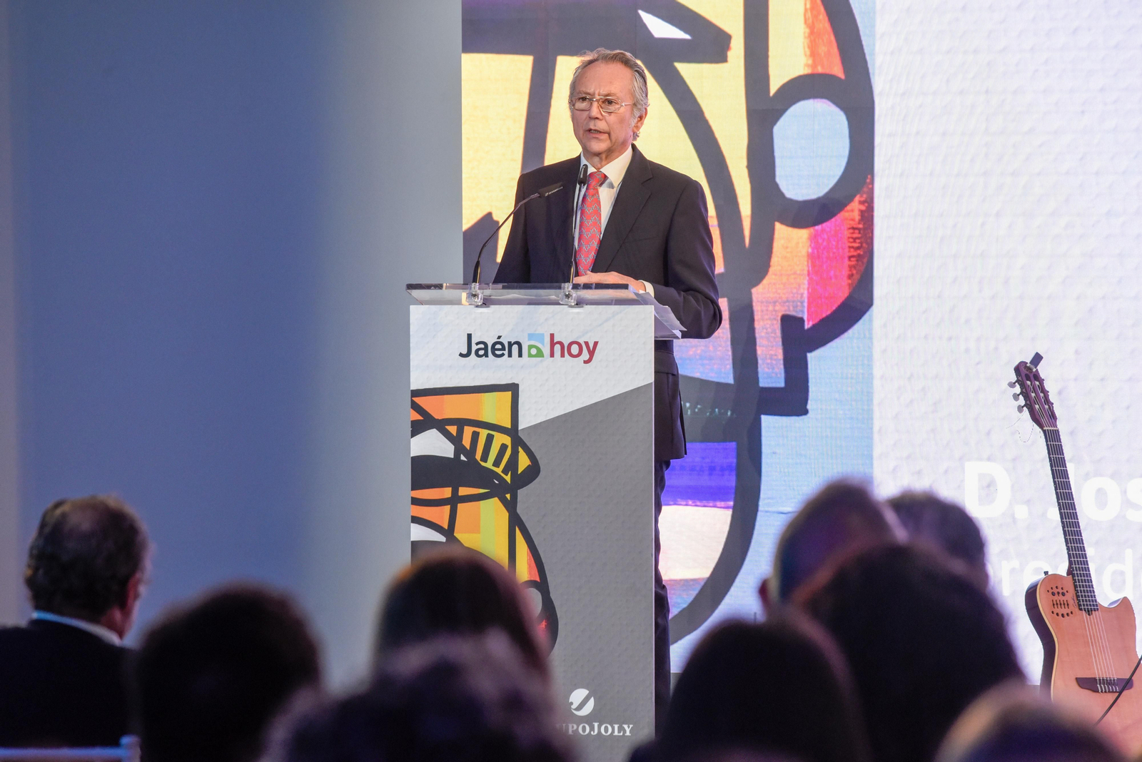 Acto de inauguración del nuevo periódico del Grupo Joly, Jaén hoy