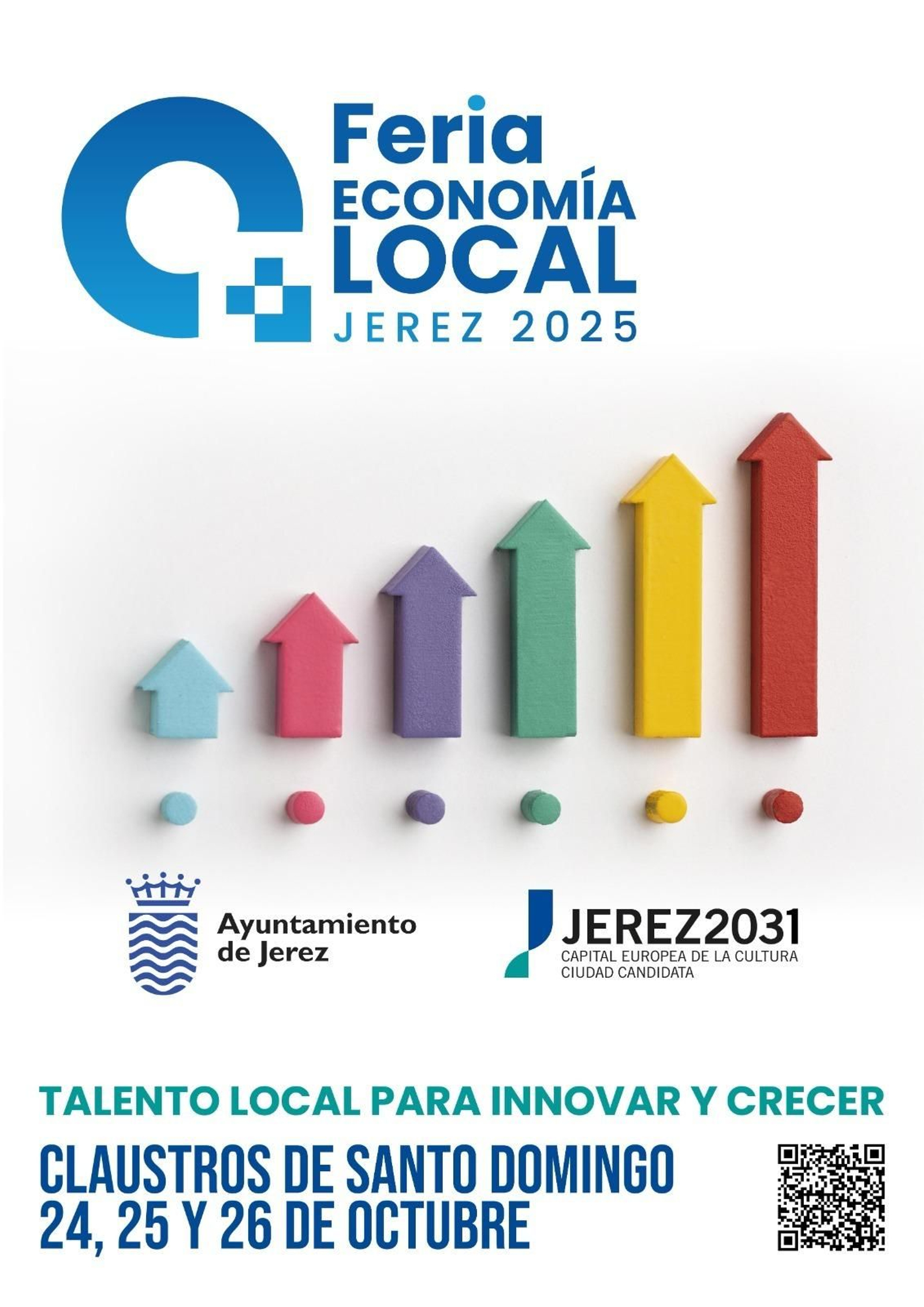 Cartel de la Feria de la Economía Local de Jerez 2025