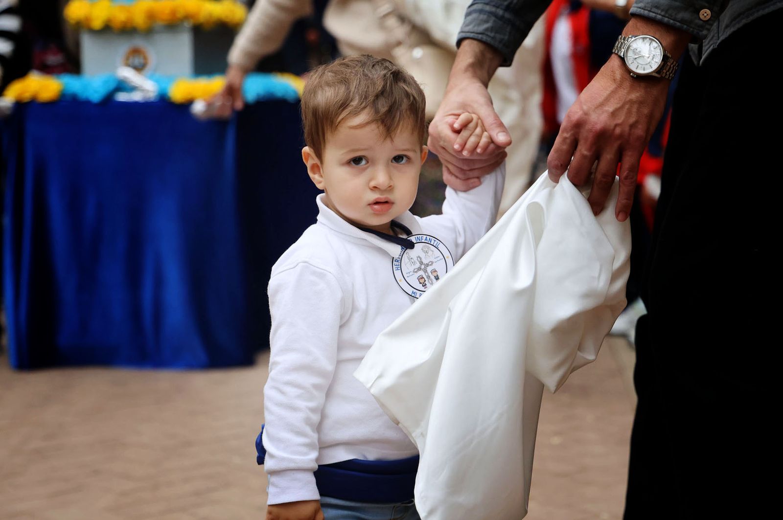 Imágenes de la procesión de la 'Escuela Infantil Mi Pequeño Puerto'