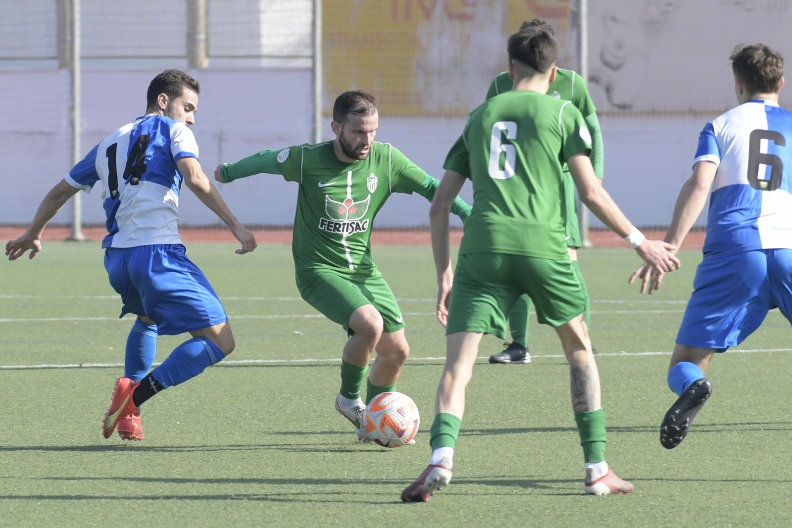 Un encuentro anterior ante el Pavía.