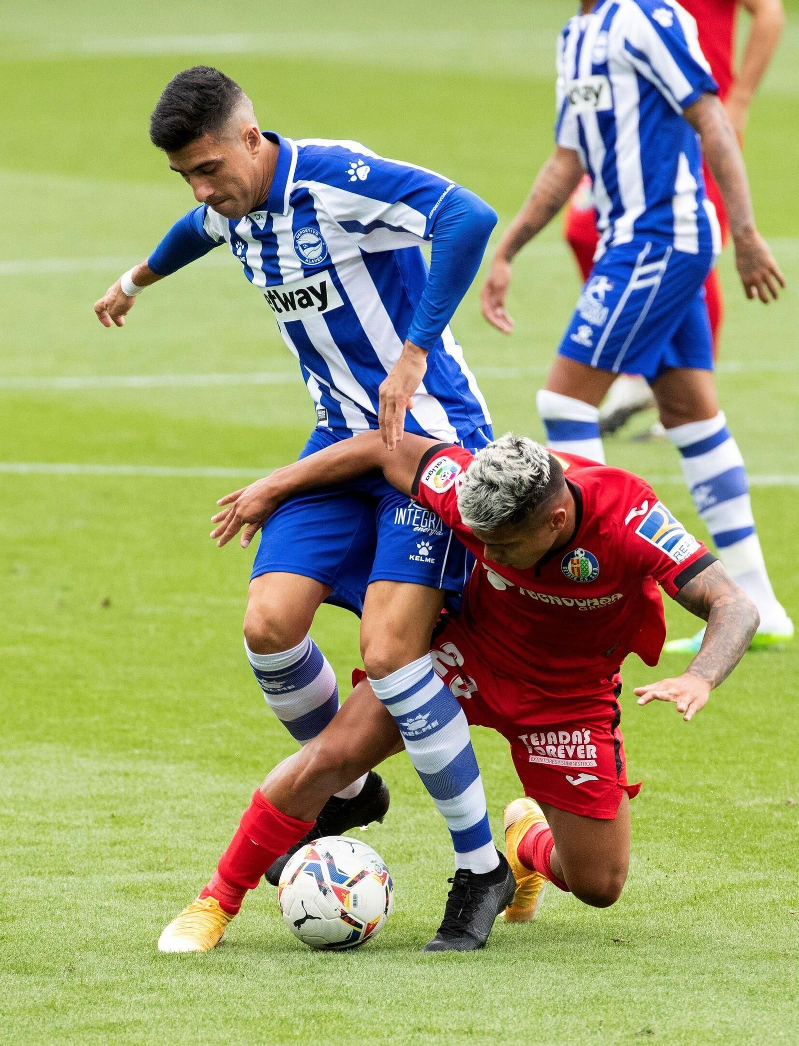 Las fotos de la carrera de Cucho Hernández