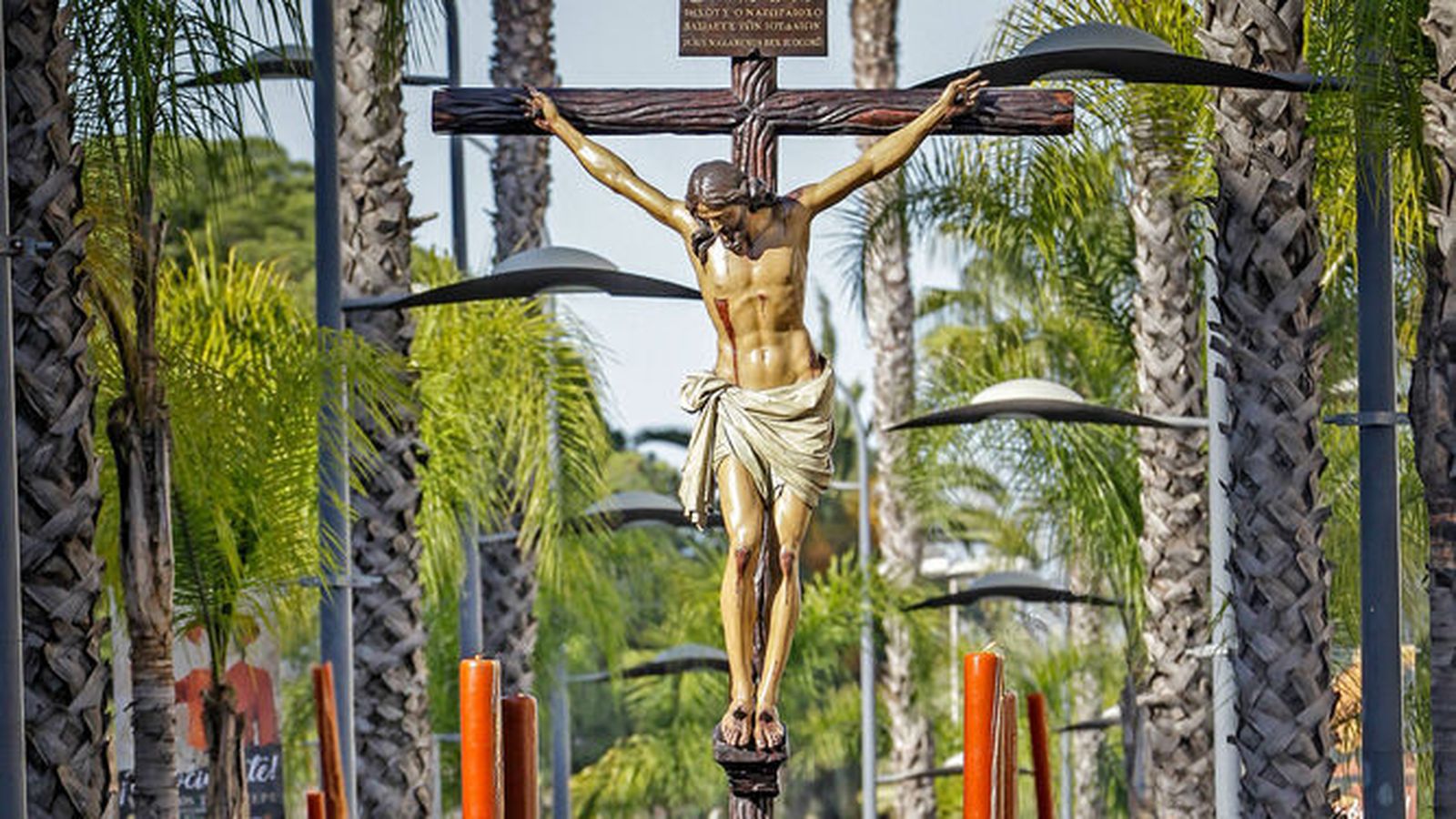 El Cristo de la Defensión, en una imagen de archivo