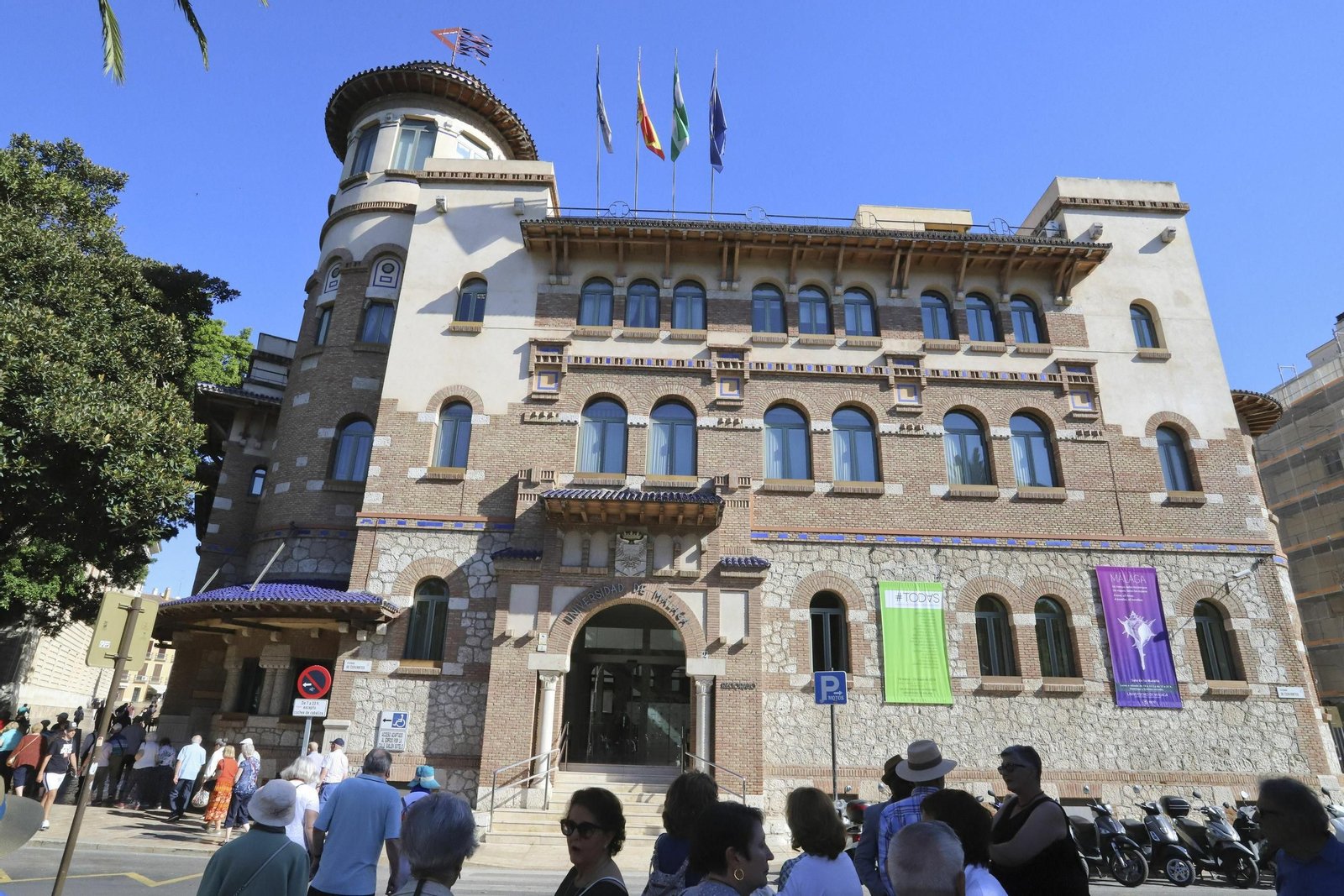 Rectorado de la Universidad de Málaga.