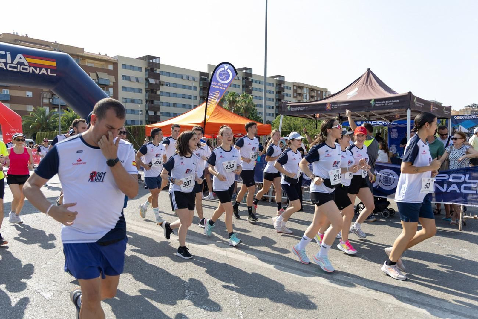 La quinta edición de la Carrera Solidaria Jaén Ruta 091 (I)