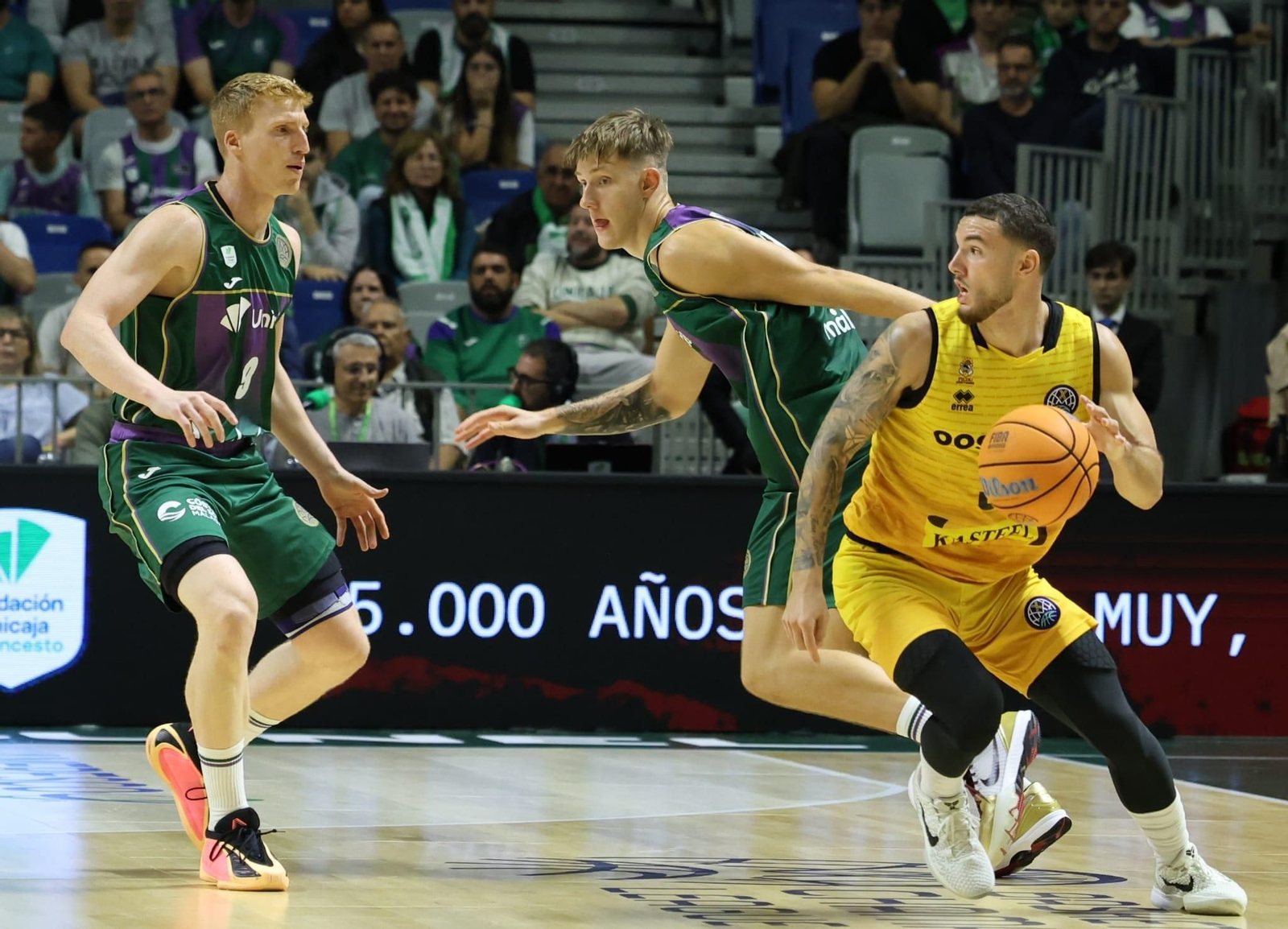 El Unicaja-Filou Oostende, en fotos
