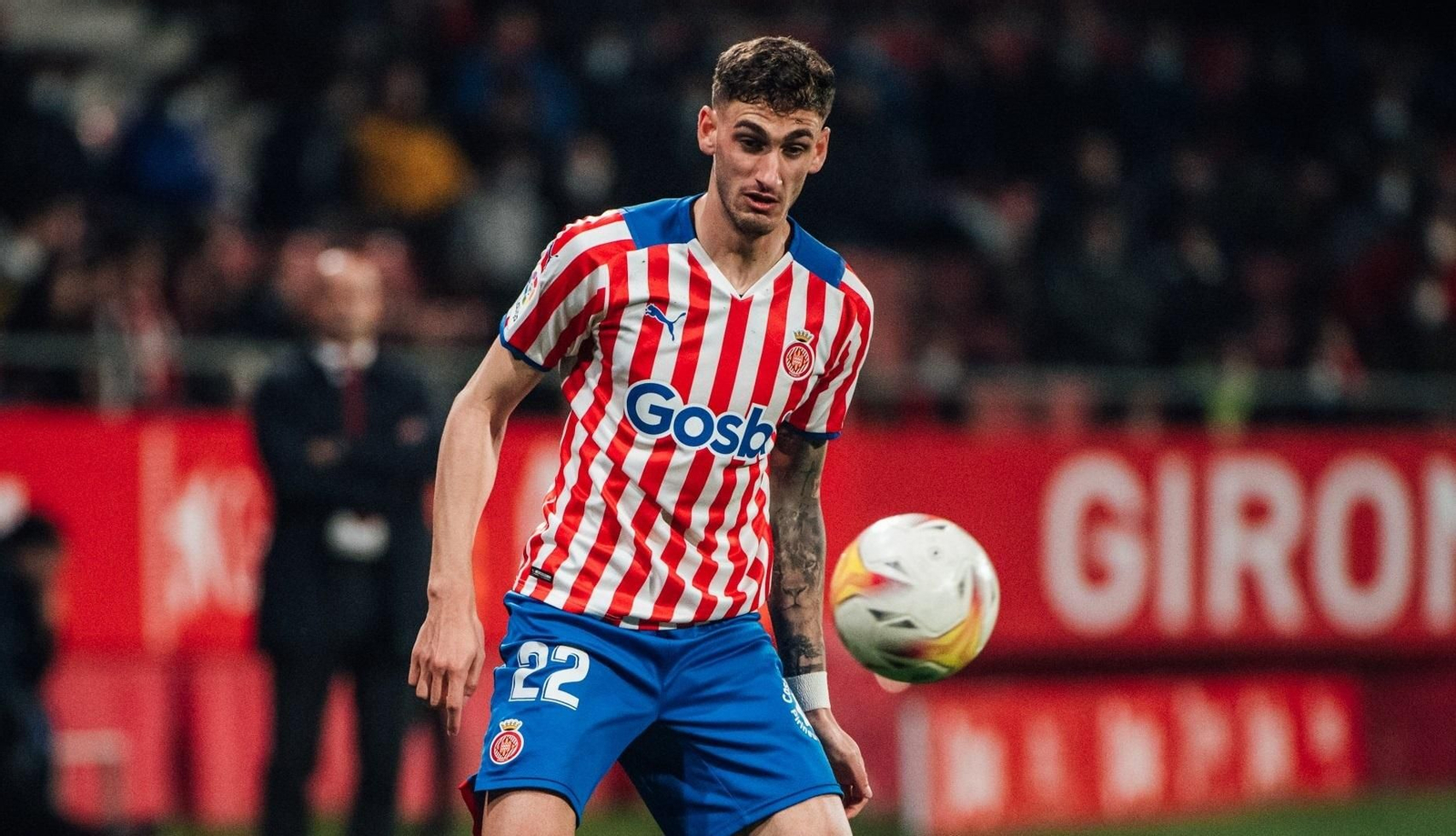 Santi Bueno es uno de los jugadores más en forma del Girona. Santi Bueno es uno de los jugadores más en forma del Girona.