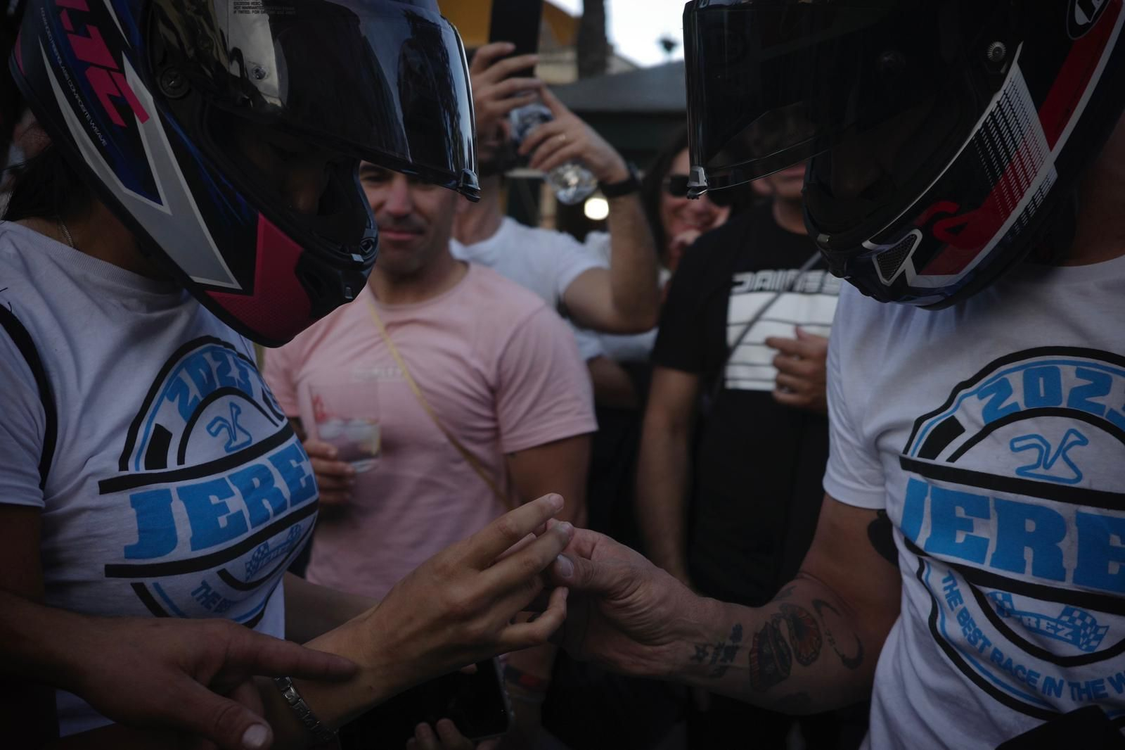 Las imágenes del sábado durante  la morotada en el Puerto de Santa María.