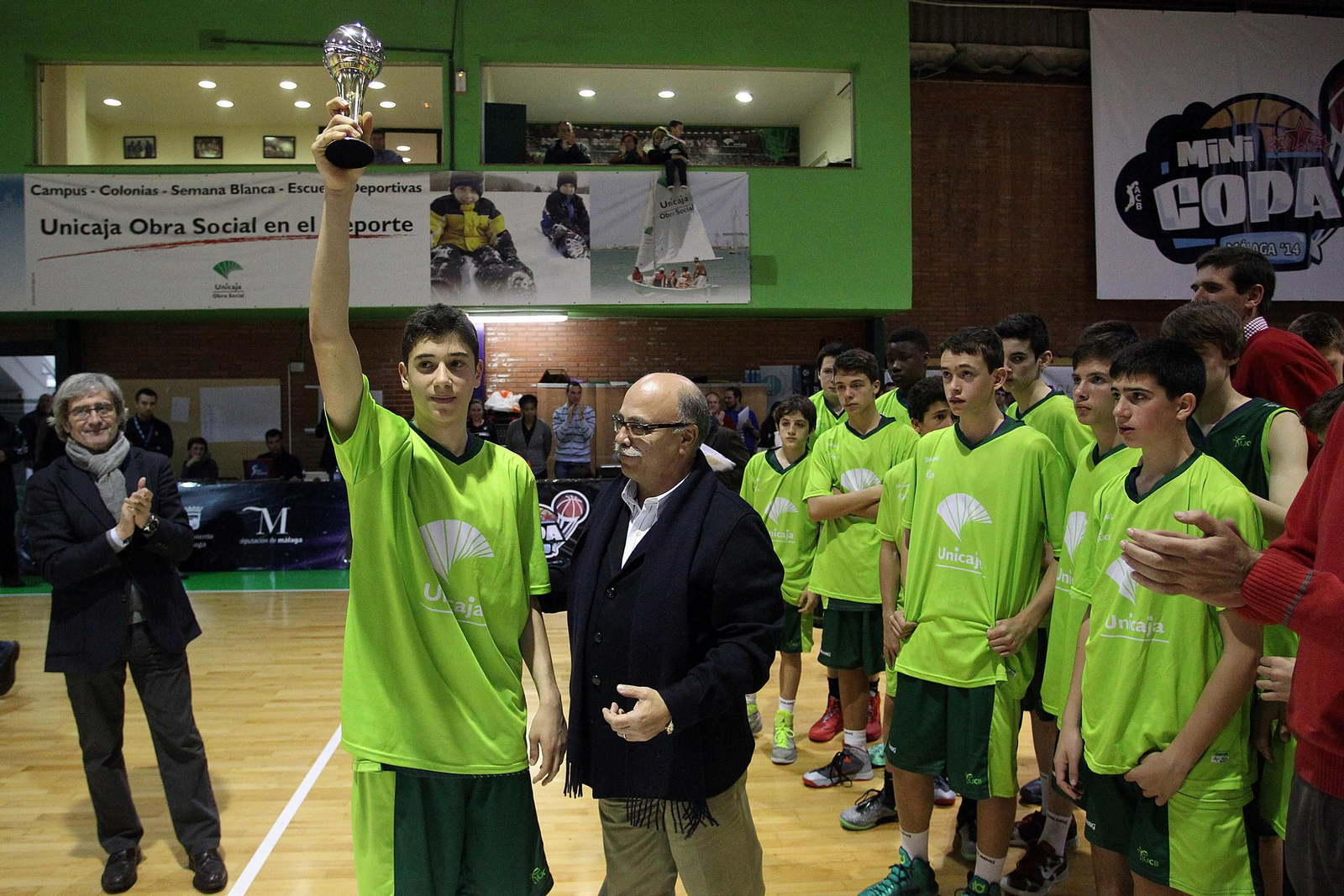 La era de Eduardo García como presidente del Unicaja, en fotos