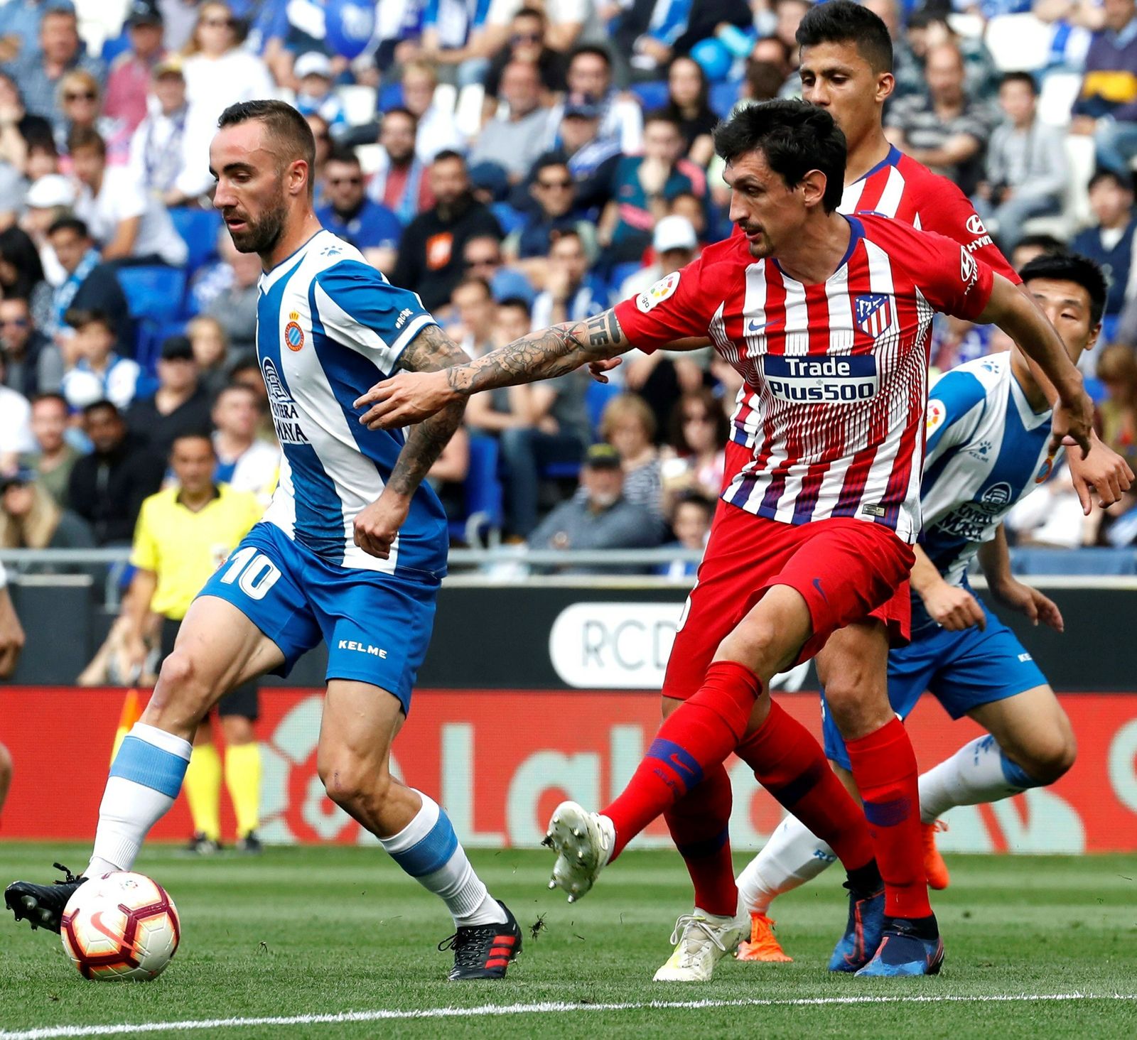 El Espanyol-Atlético, en imágenes