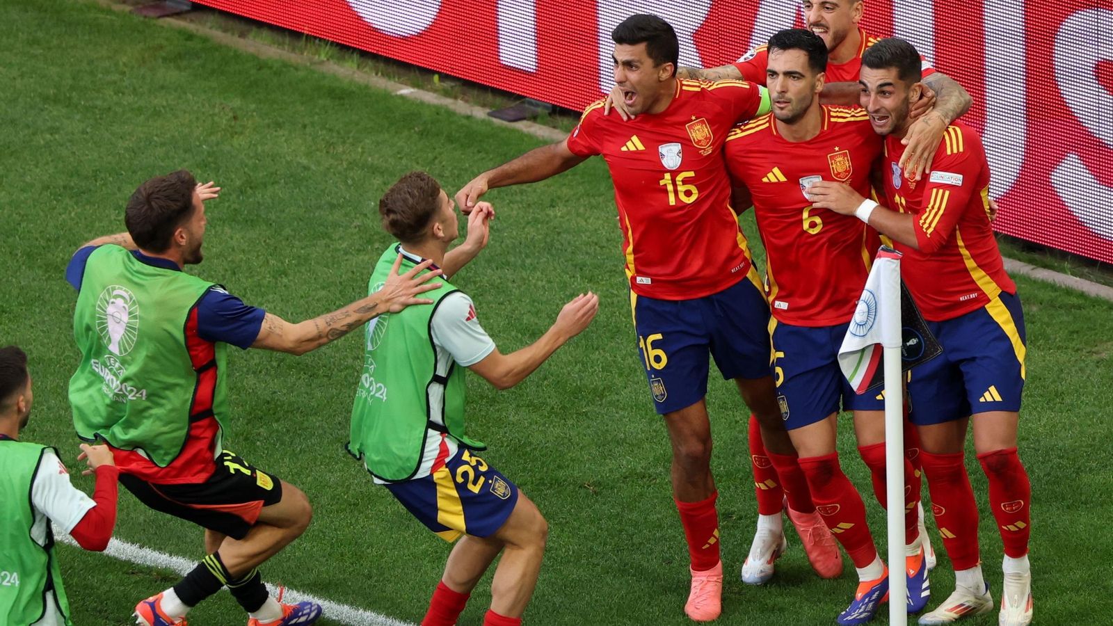 Las mejores fotos del España - Alemania