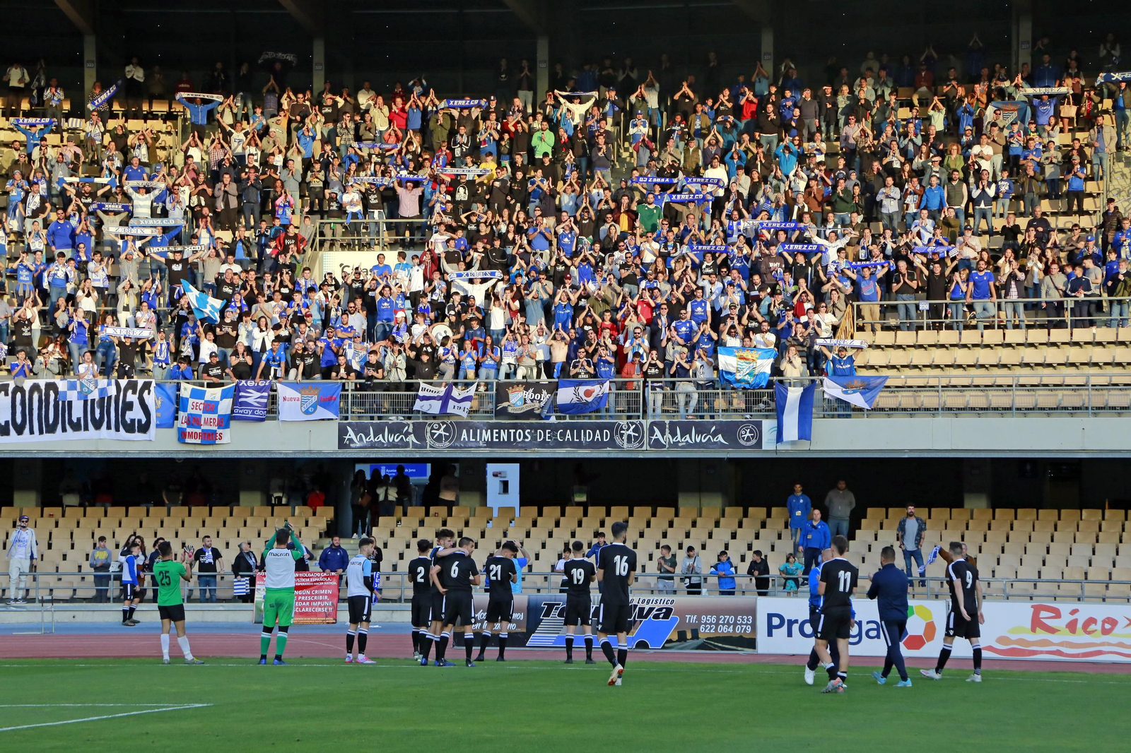 Derbi entre Xerez DFC y Xerez CD en Chapín