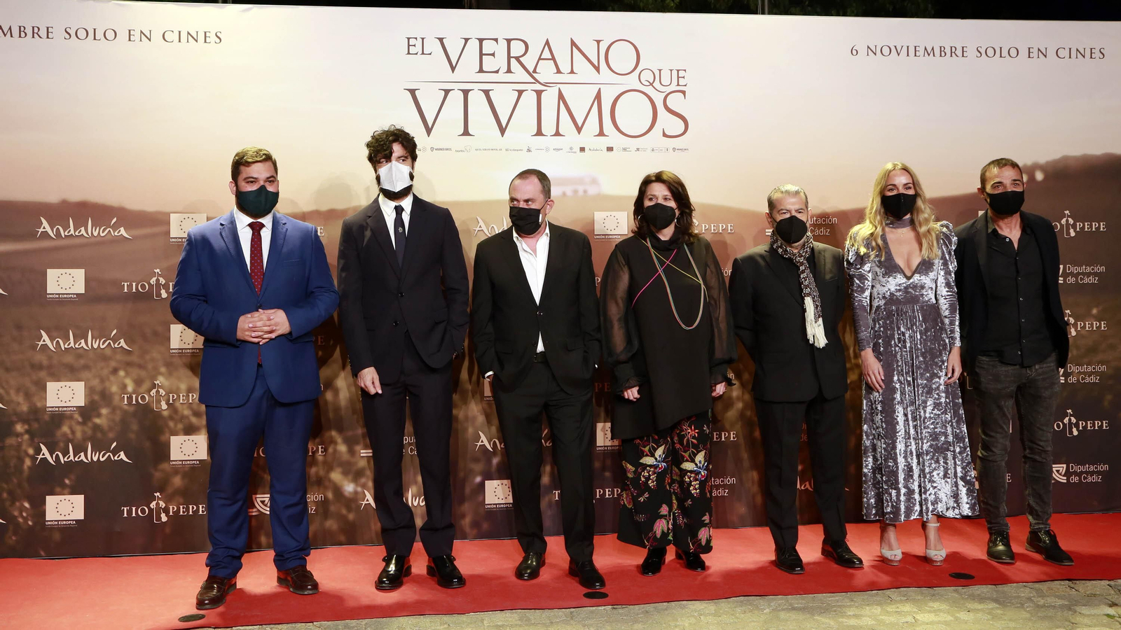 Photocall de la película 'El verano que vivimos' en González Byass