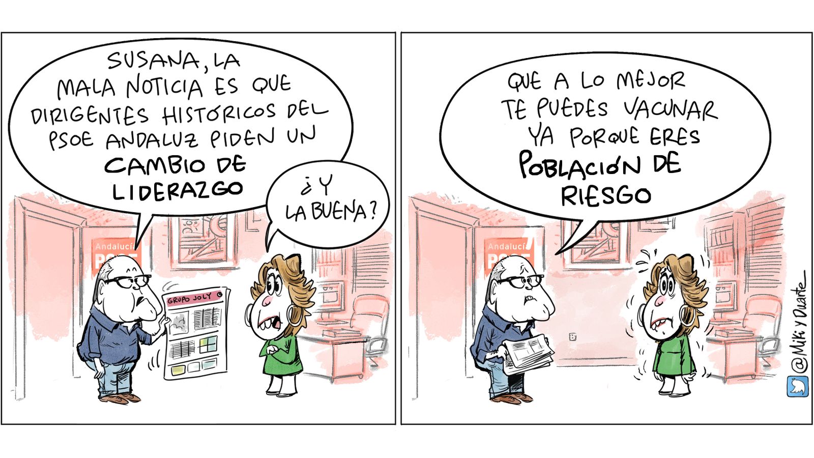 Y en el PSOE andaluz...