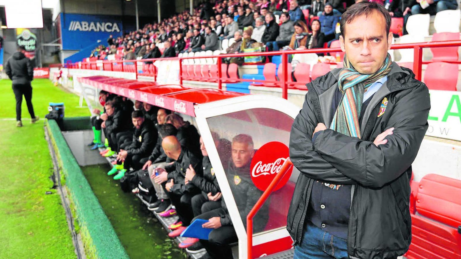 Fran, el día de su debut en el Anxo Carro.