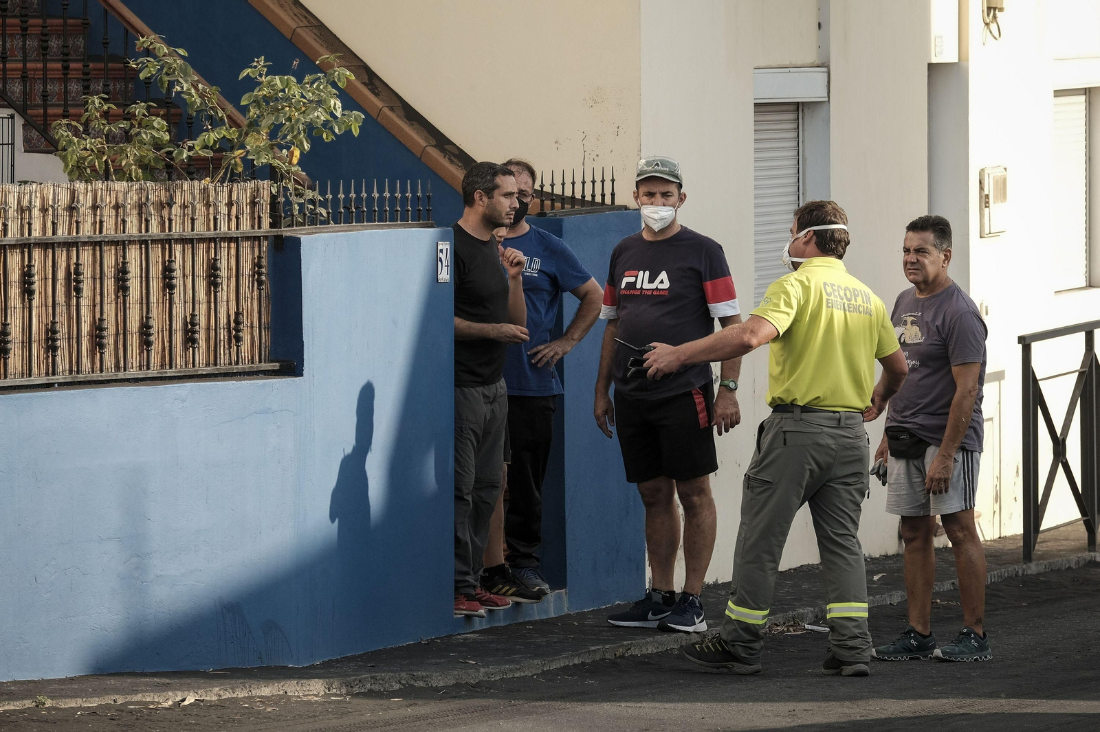 El desalojo de Tadeo en La Palma.