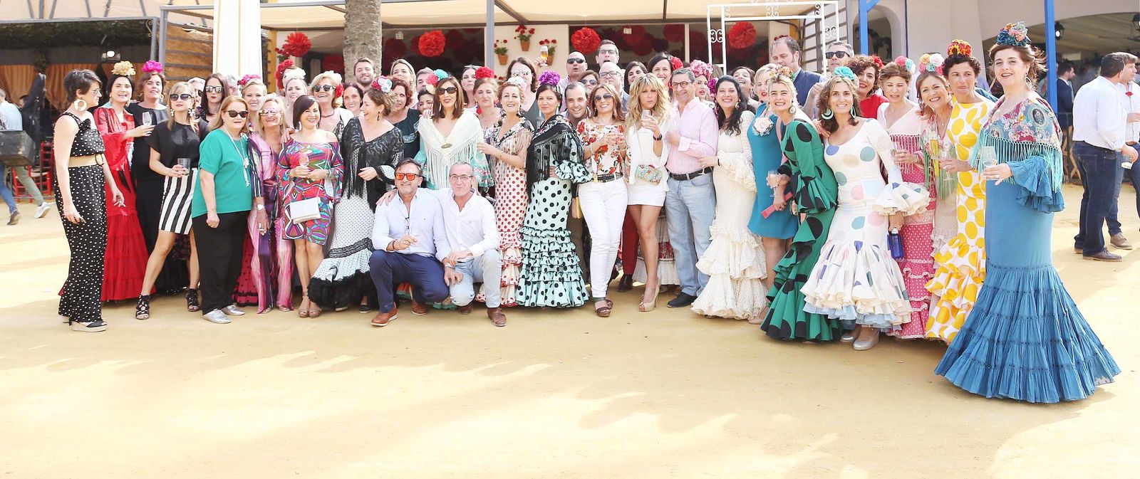 Integrantes del servicio de Urgencias del hospital de Jerez disfrutando de una jornada de convivencia en el Hontoria.