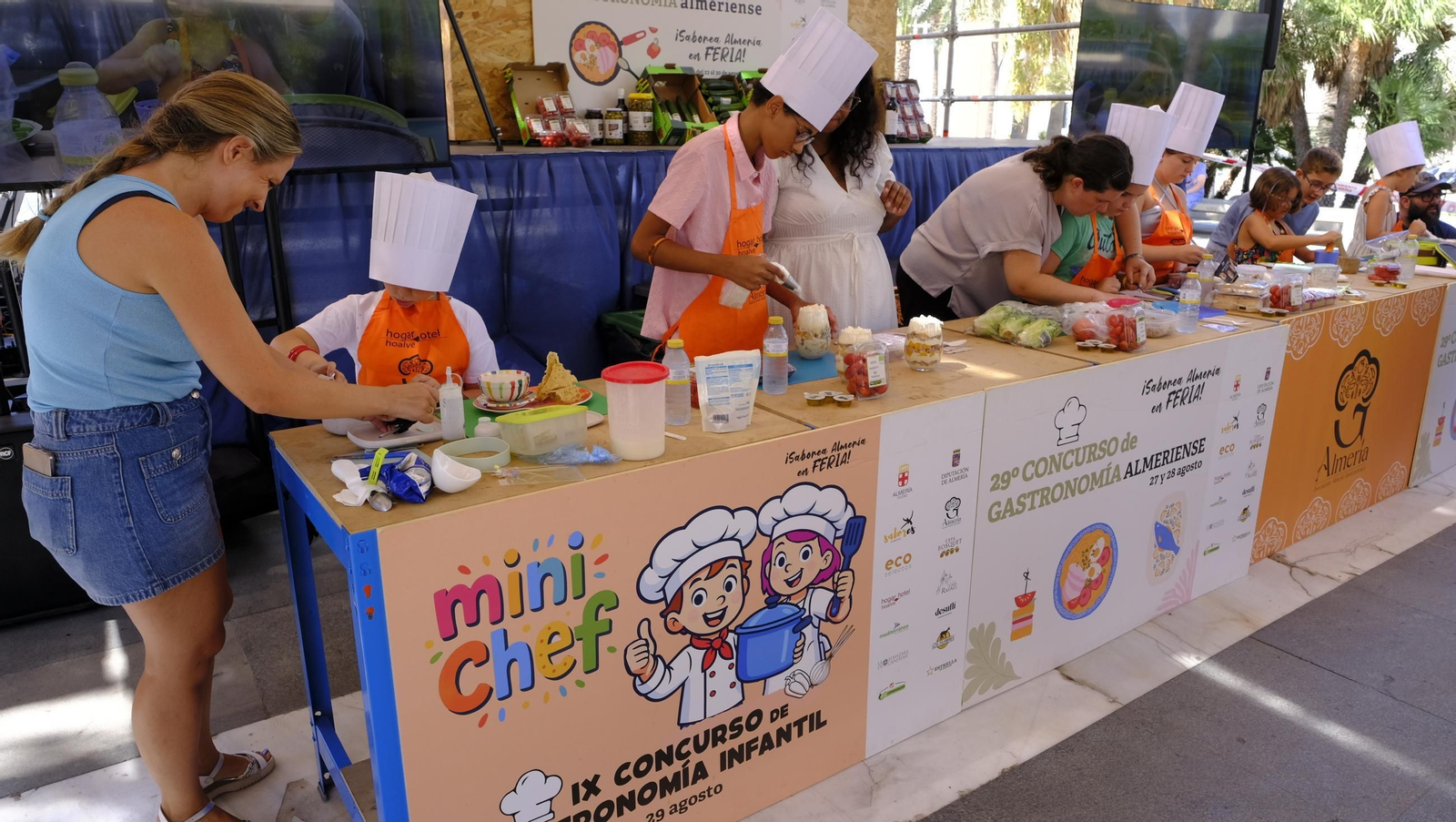 El concurso de gastronomía infantil de la Feria de Almería 2025, en imágenes