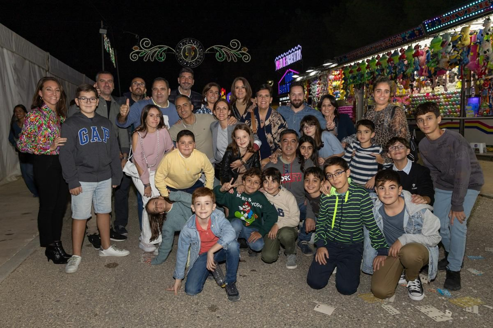Feria de noche de San Lucas, en imágenes