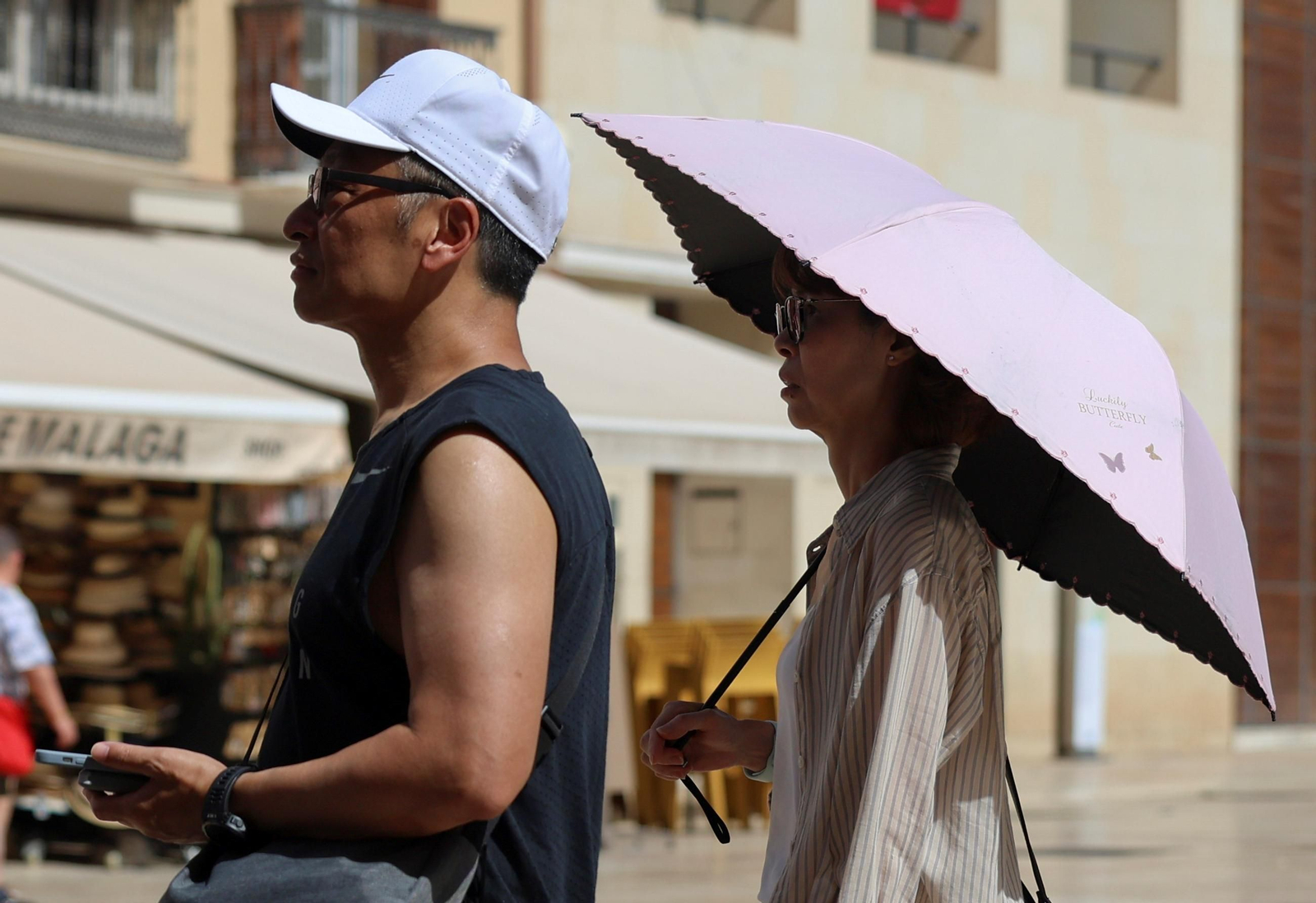 Así se combate el calor en Málaga el primer día de agosto