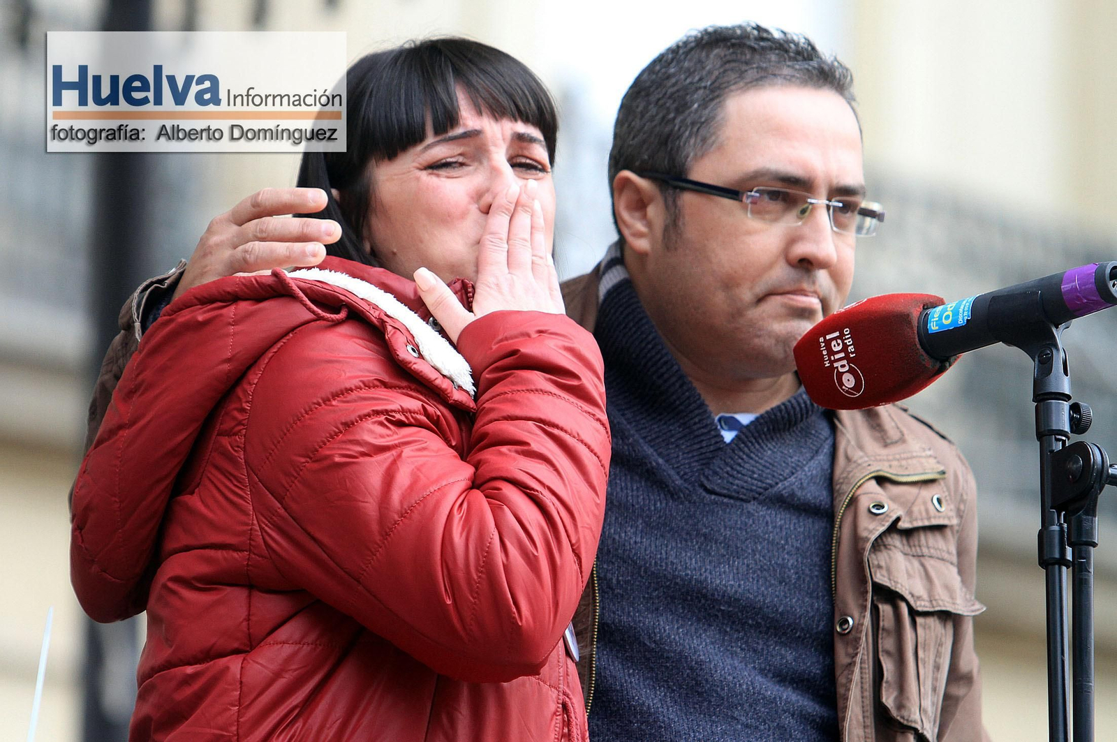 Imágenes de la manifestación contra la derogación de la prisión permanente revisable celebrada en Huelva