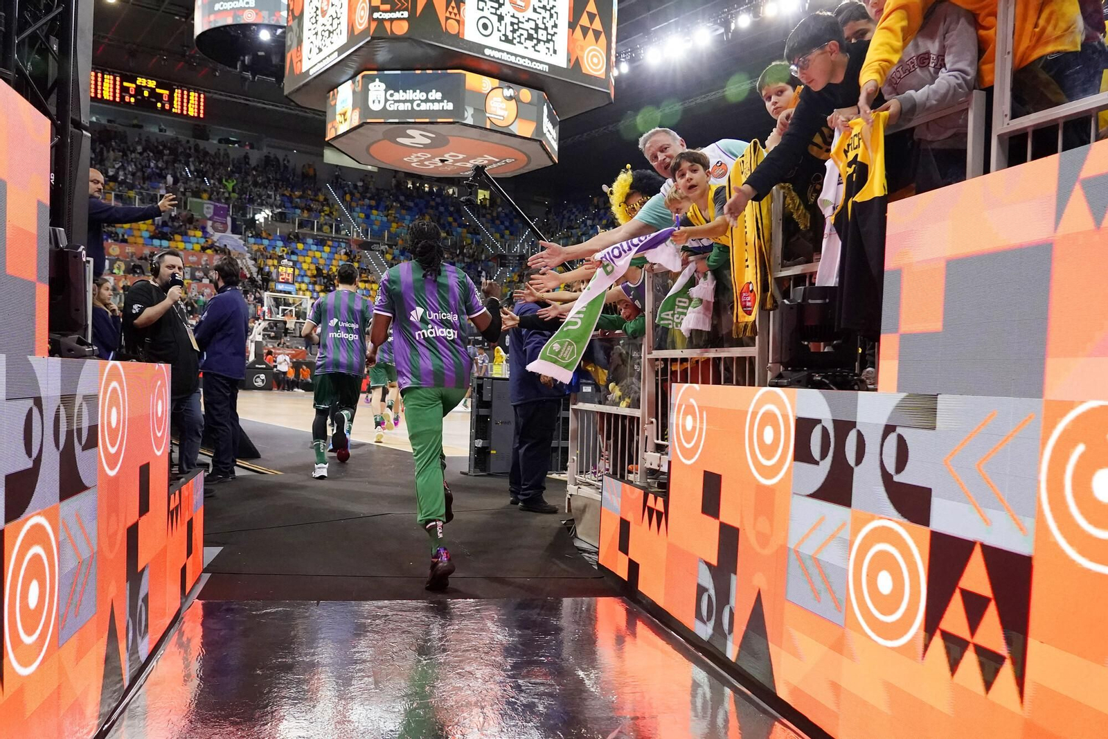 Las fotos del Unicaja - La Laguna Tenerife de Copa del Rey