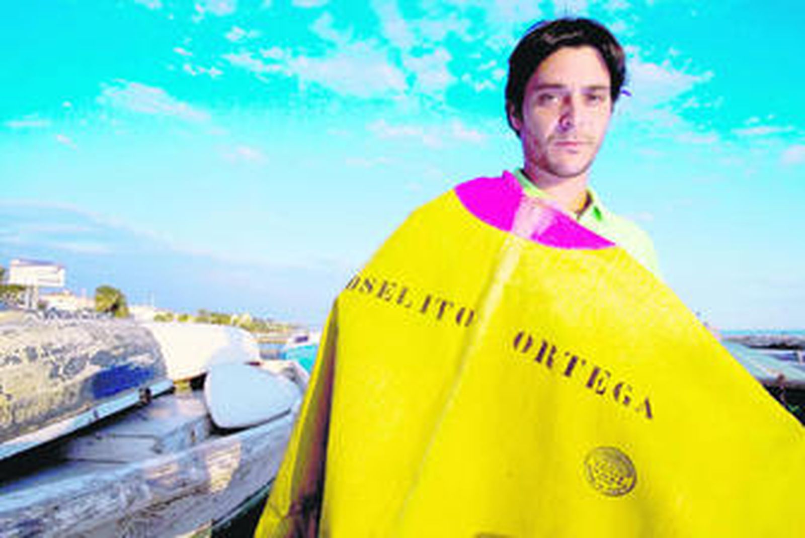 Joselito Ortega, protagonista de una singular iniciativa publicitaria.