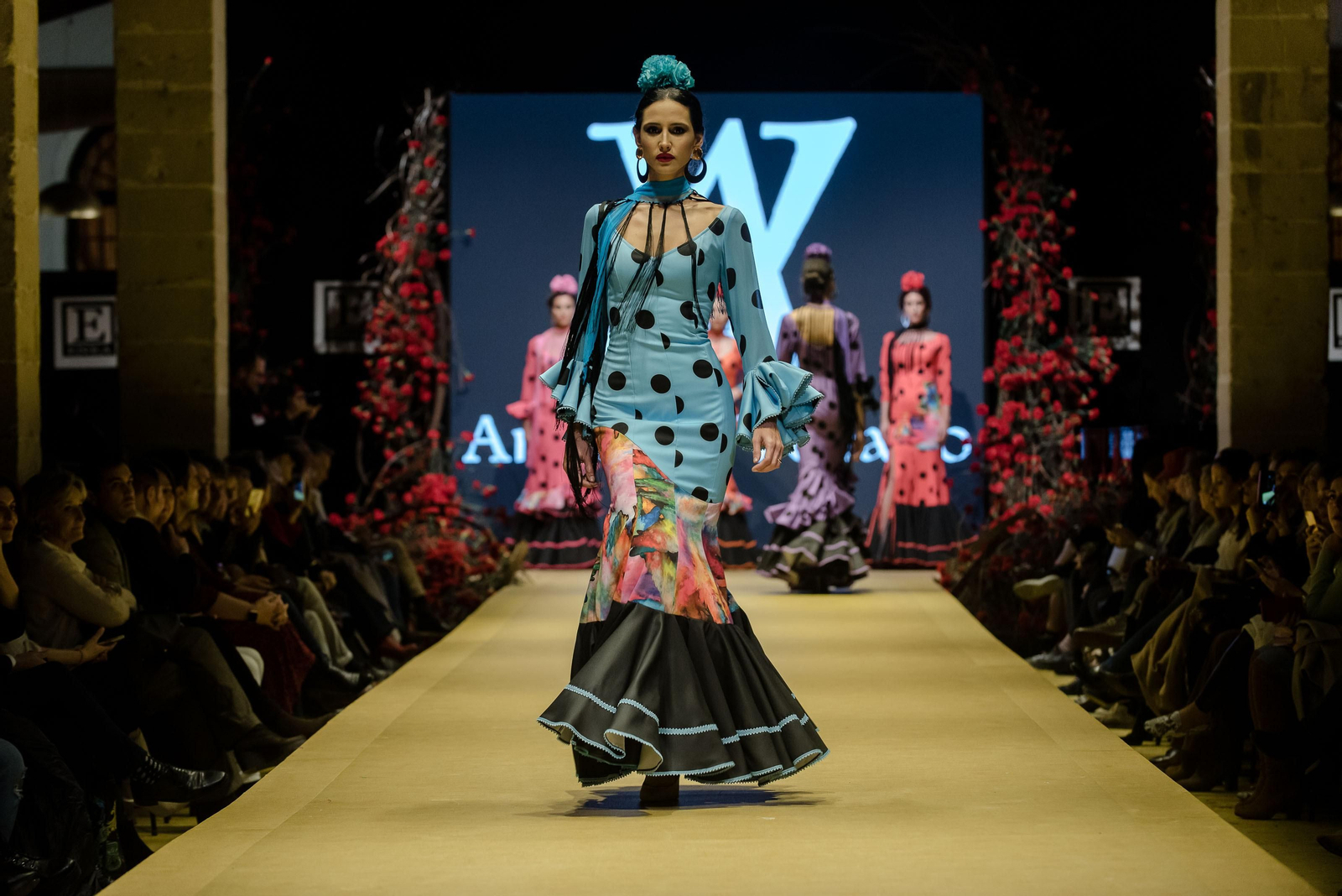 Así fue el desfile de Ángeles Verano en Pasarela Flamenca Jerez Tio Pepe, todas las fotos