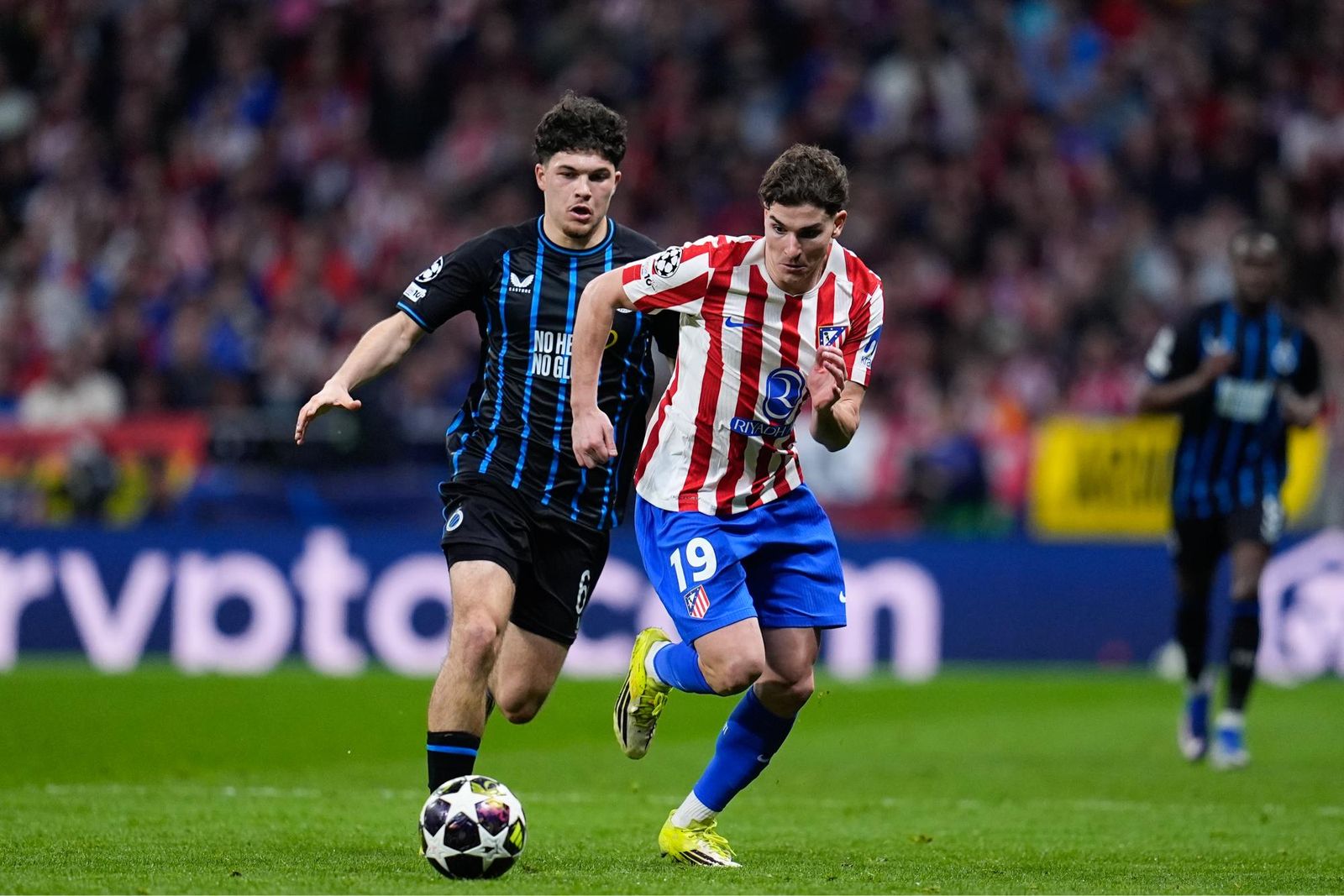 Las fotos del Atlético de Madrid-Brujas