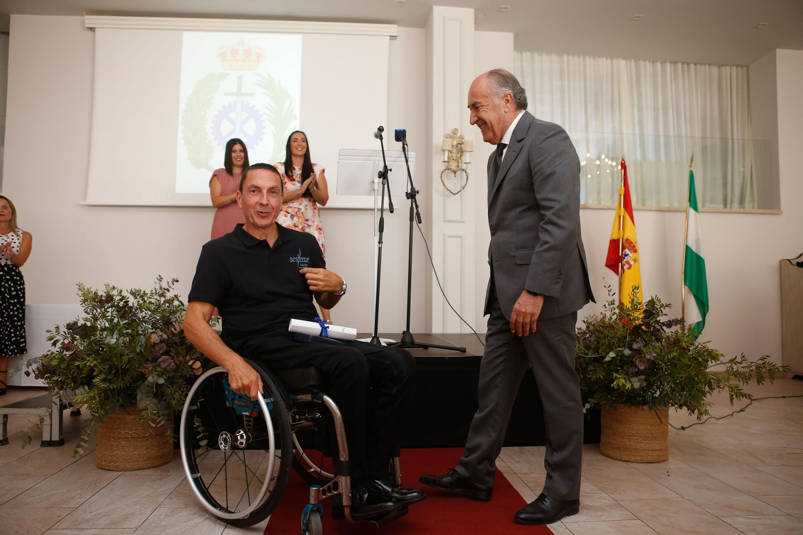Imágenes de la celebración del Día de la Merced por Instituciones Penitenciarias en Algeciras