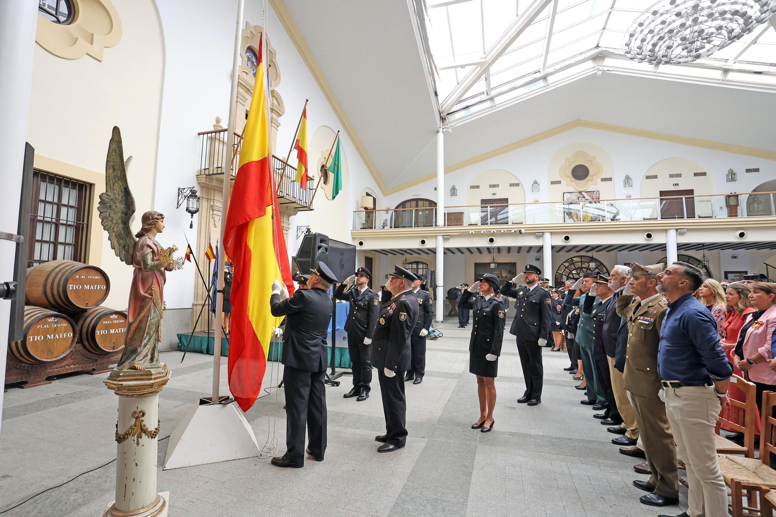 Imágenes del Día de la Policía Nacional en Jerez