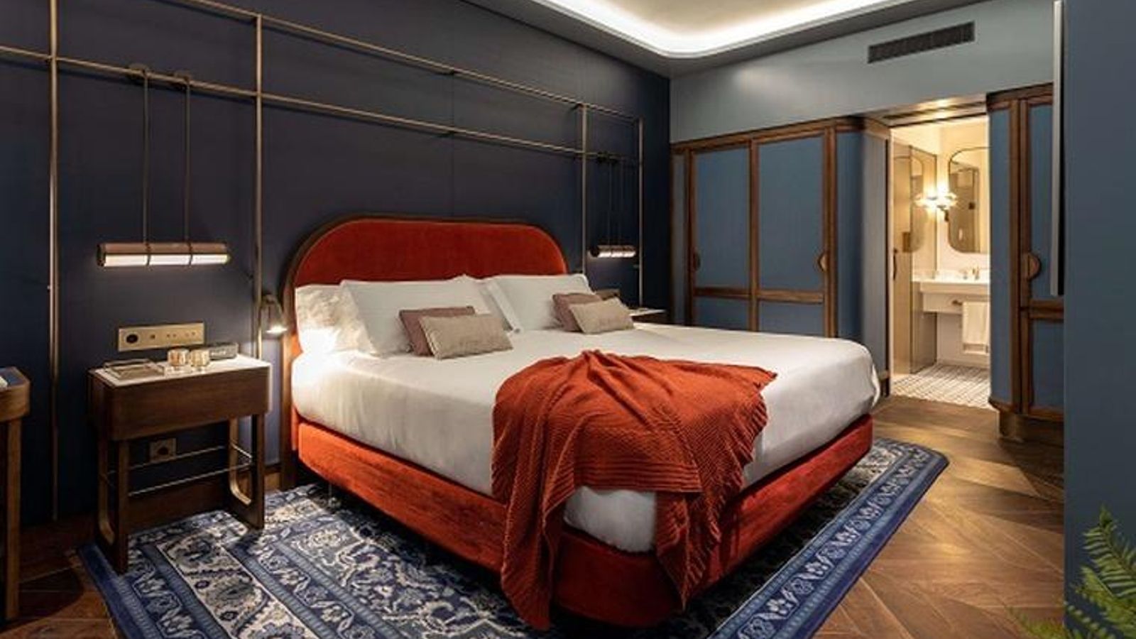 Interior de una habitación.