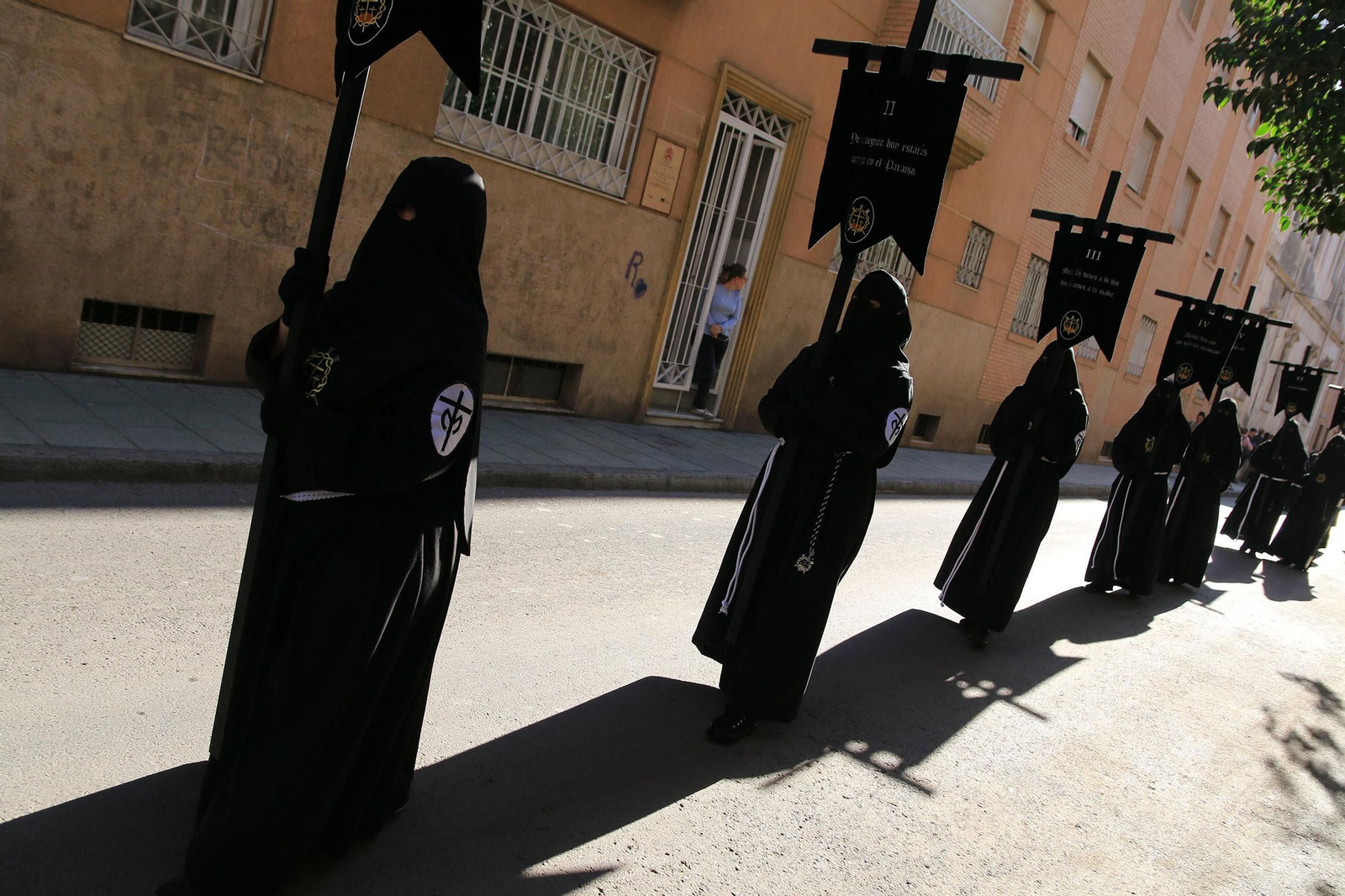 La procesión del Calvario, en imágenes