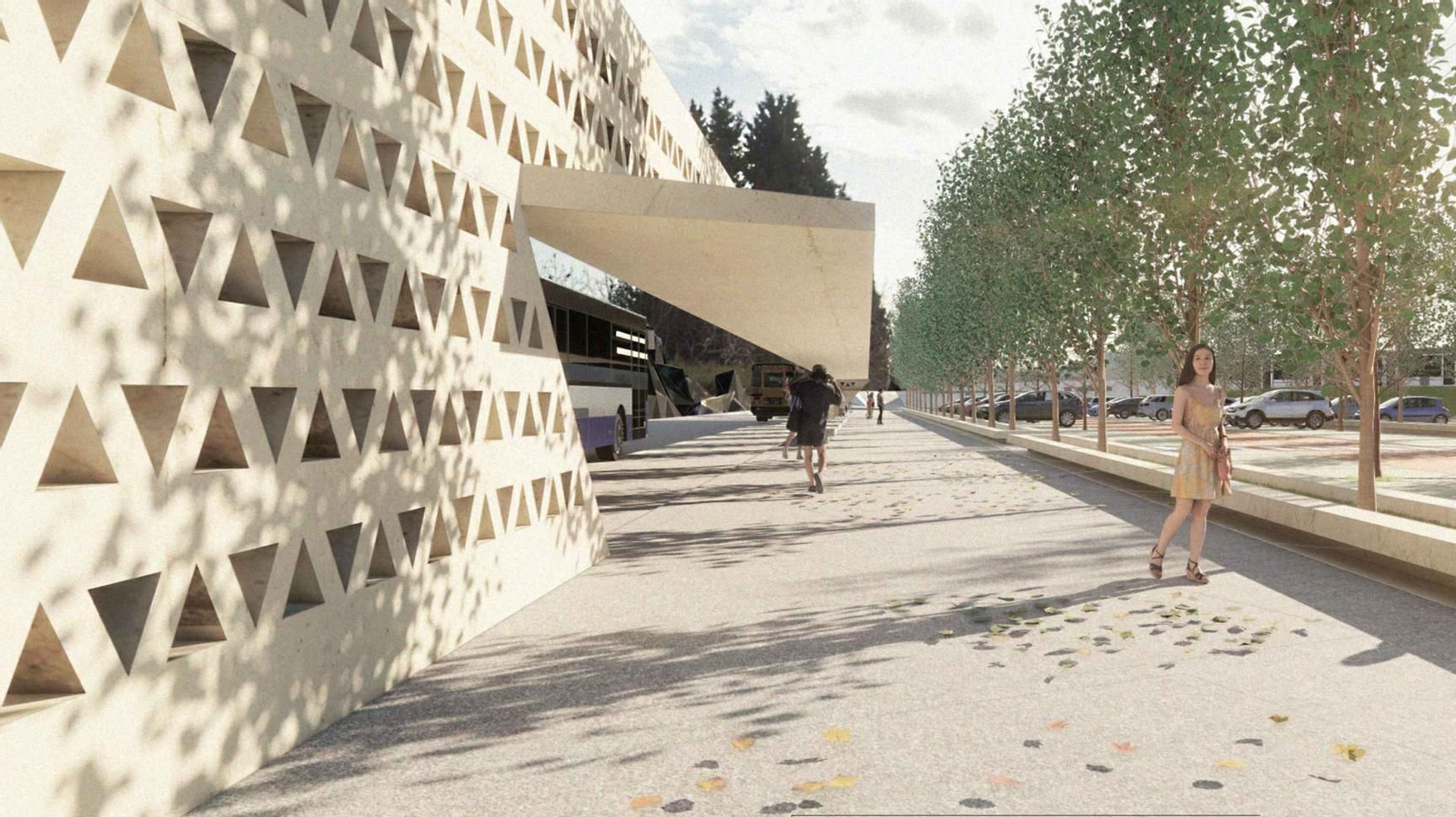 Así se integrarán las construcciones del Metro de Granada con la Vega en la ampliación por Churriana y Las Gabias