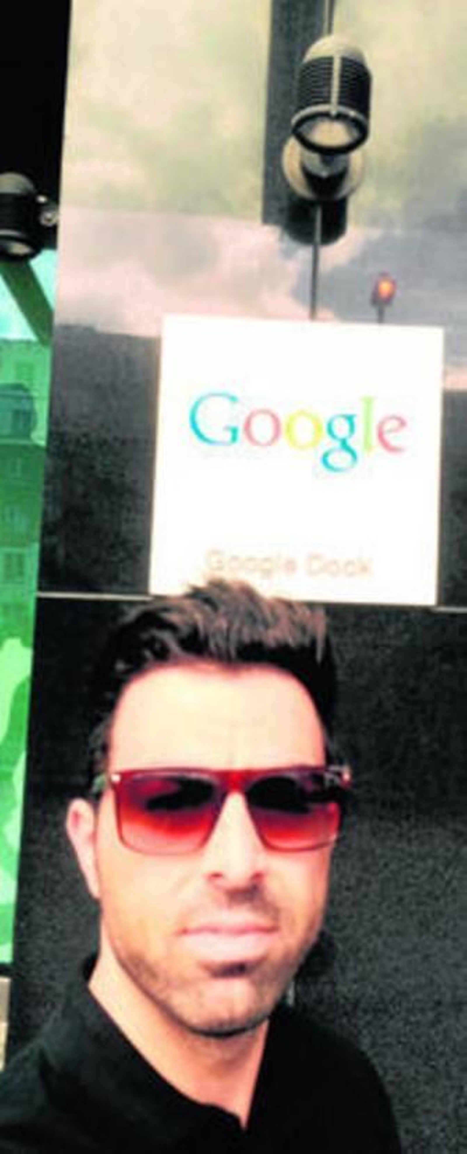 Abraham Rodríguez, en la sede de Google.