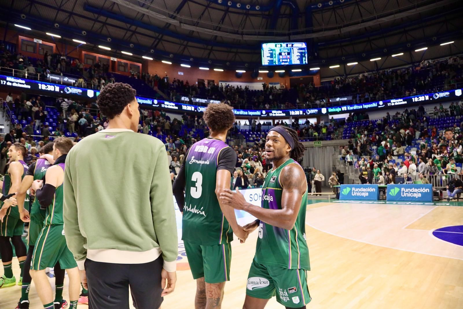 El Unicaja-San Pablo Burgos, en fotos