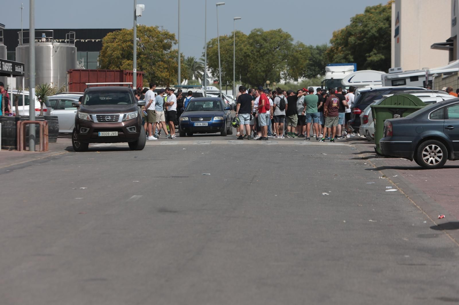 Imágenes de la segunda jornada de huelga del metal en Jerez Imágenes de la segunda jornada de huelga del metal en Jerez