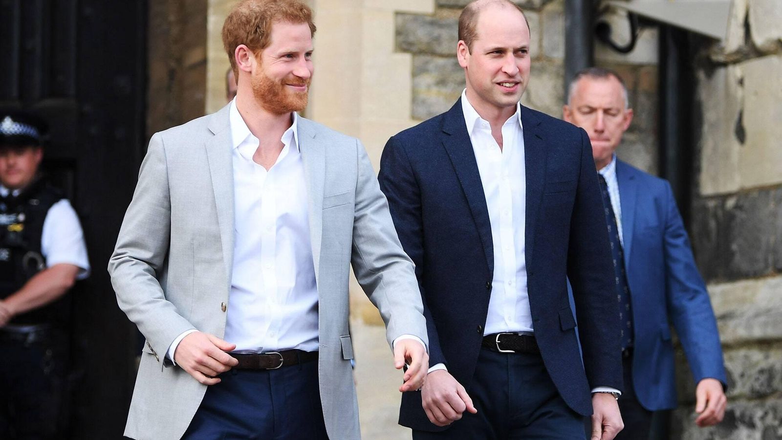 Los príncipes Enrique y Guillermo, en una imagen reciente.