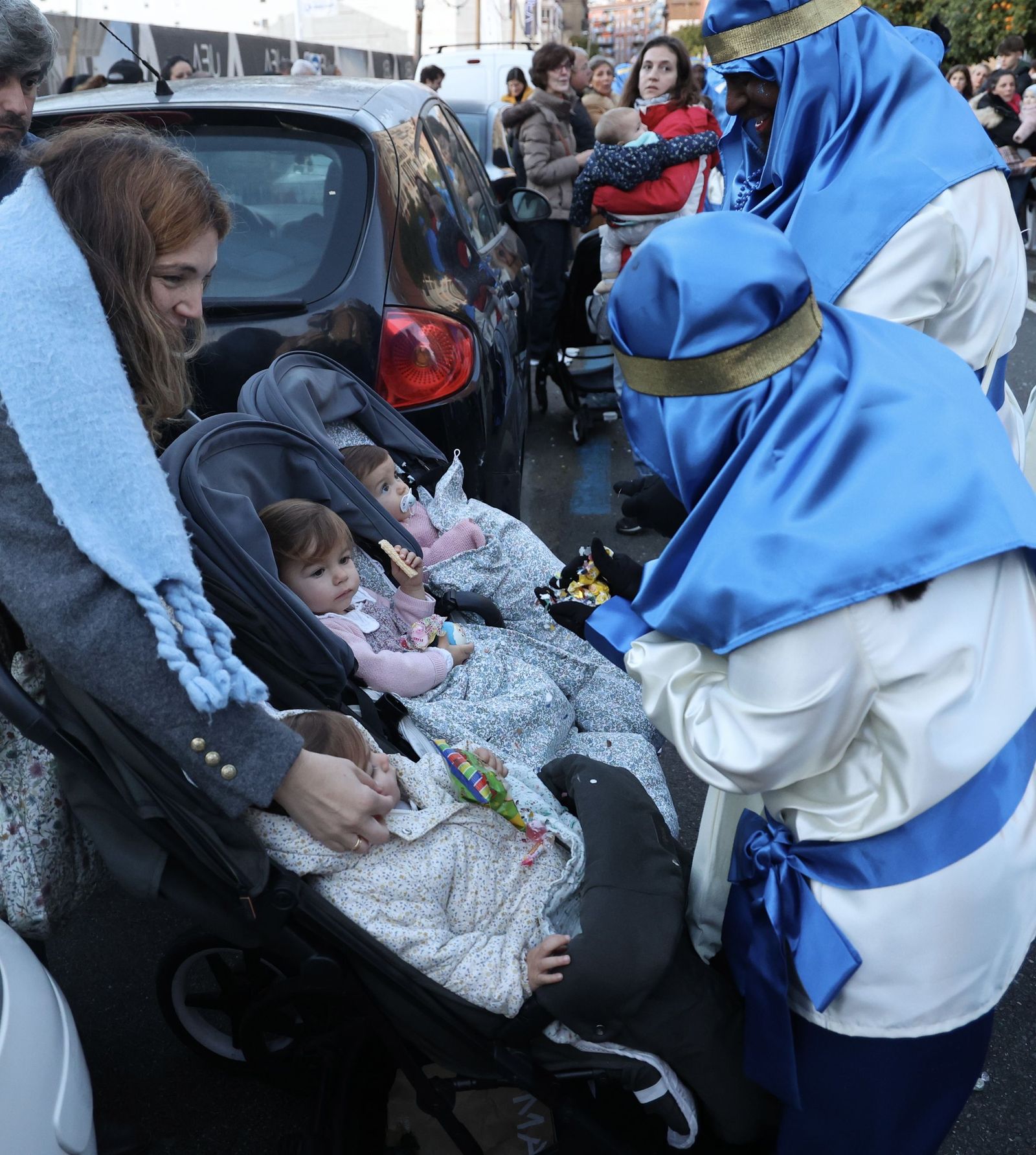 Las fotos del Heraldo de los Reyes Magos en Nervión
