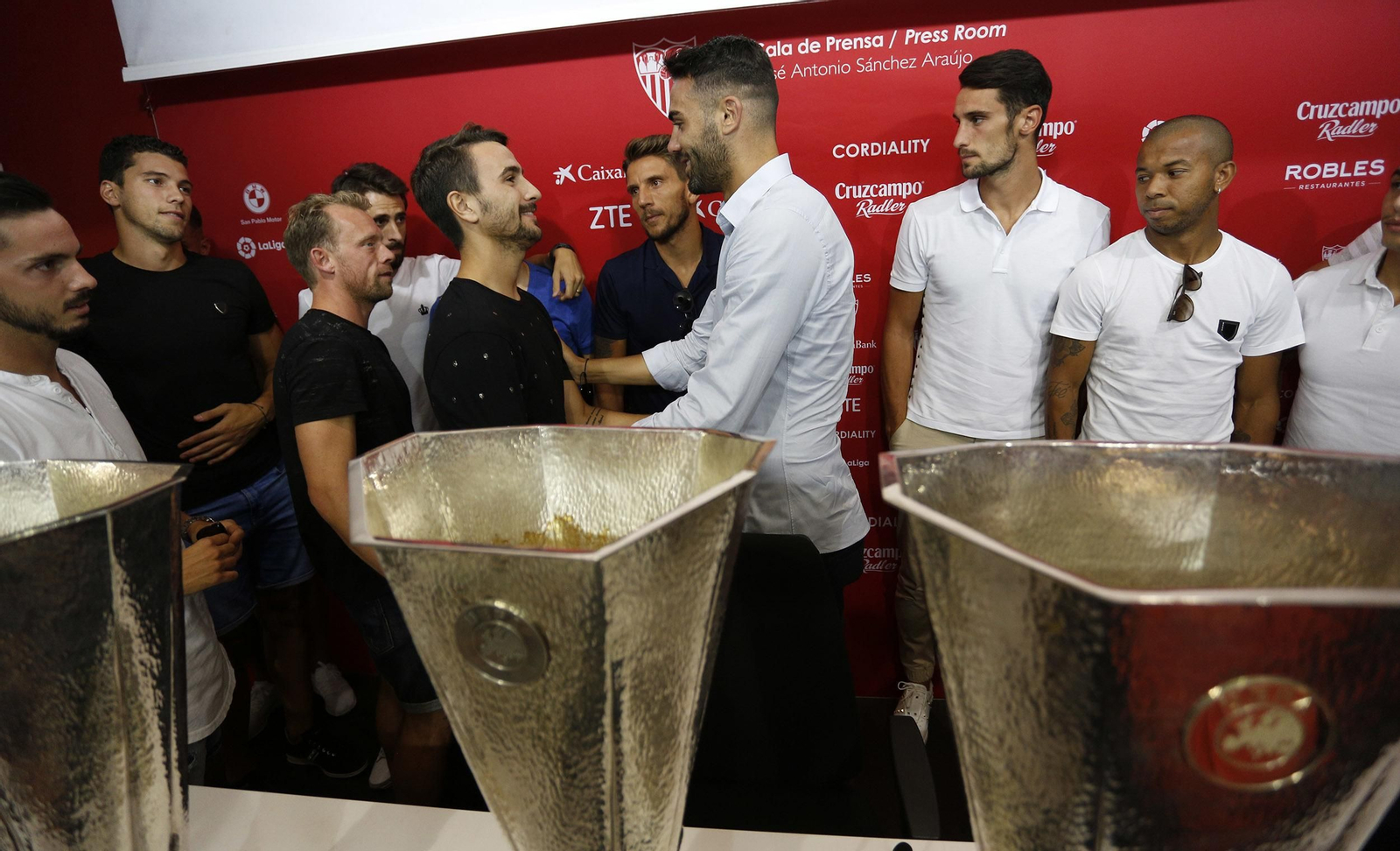 Iborra, en su despedida.